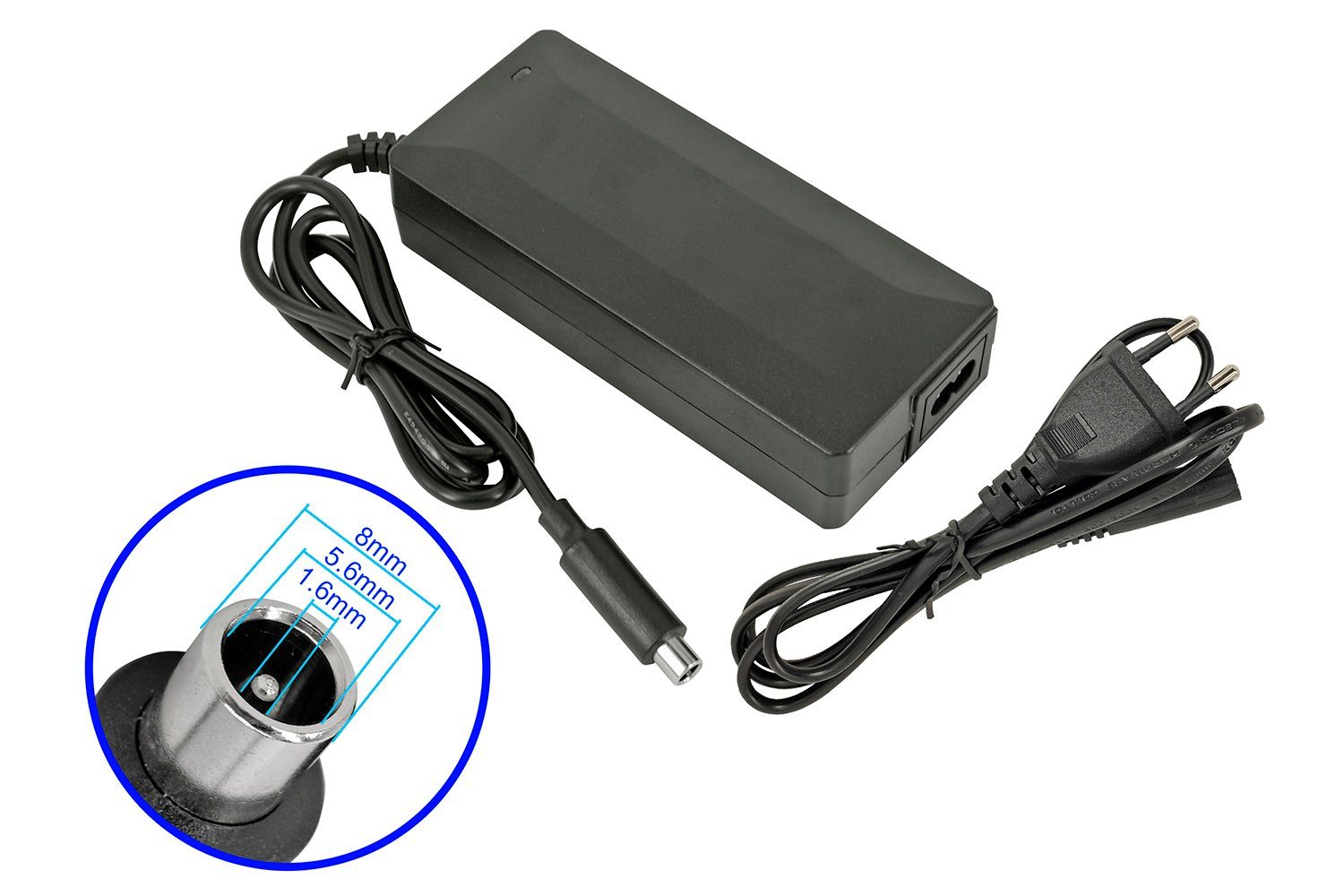 PowerSmart CPF081020E.104 Batterie-Ladegerät (2A 42V Netzteil für Doc Green  EWA 6000 EKFV, Macwheel MX1)