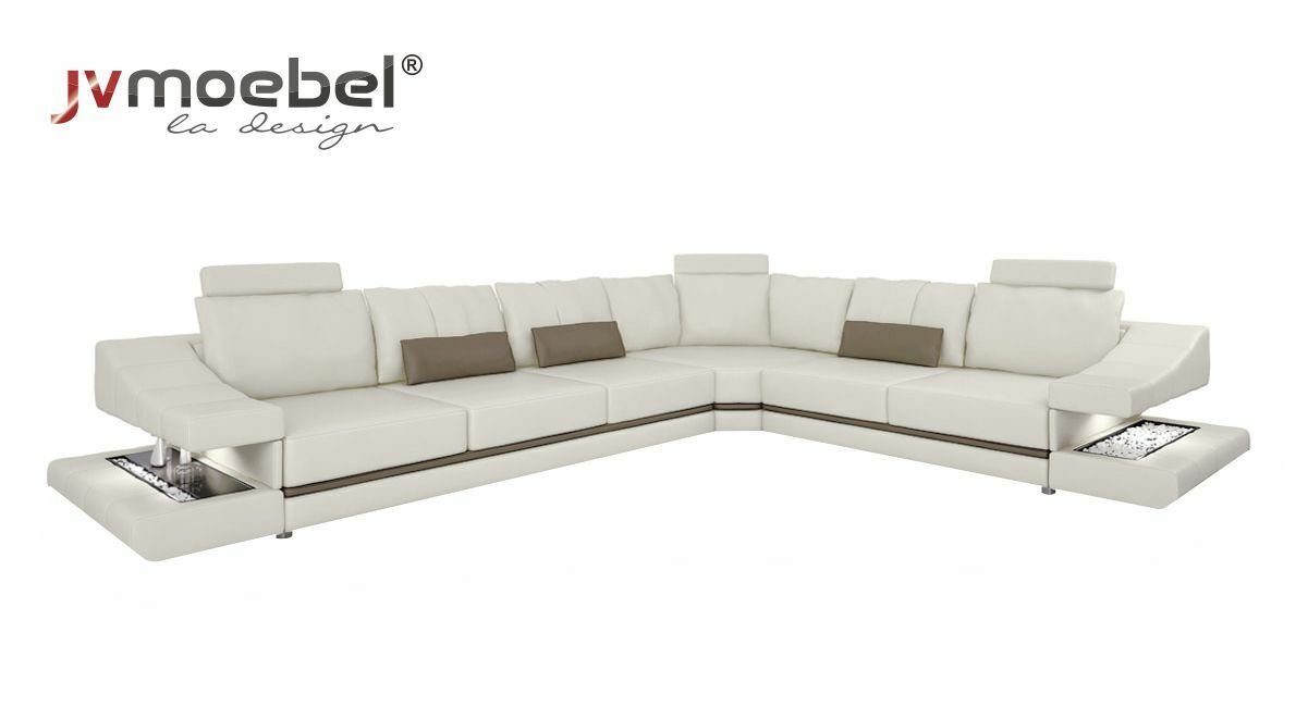 Sofas Ecksofa, Moderne Ecksofa Schlafsofa JVmoebel Wohnzimmer Design Möbel Couchs