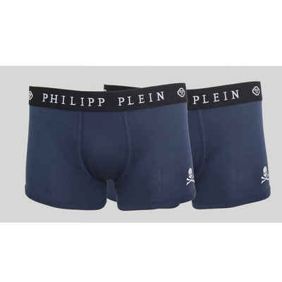 PHILIPP PLEIN Boxershorts, 2er-Pack, Navy blau (2er-Pack)