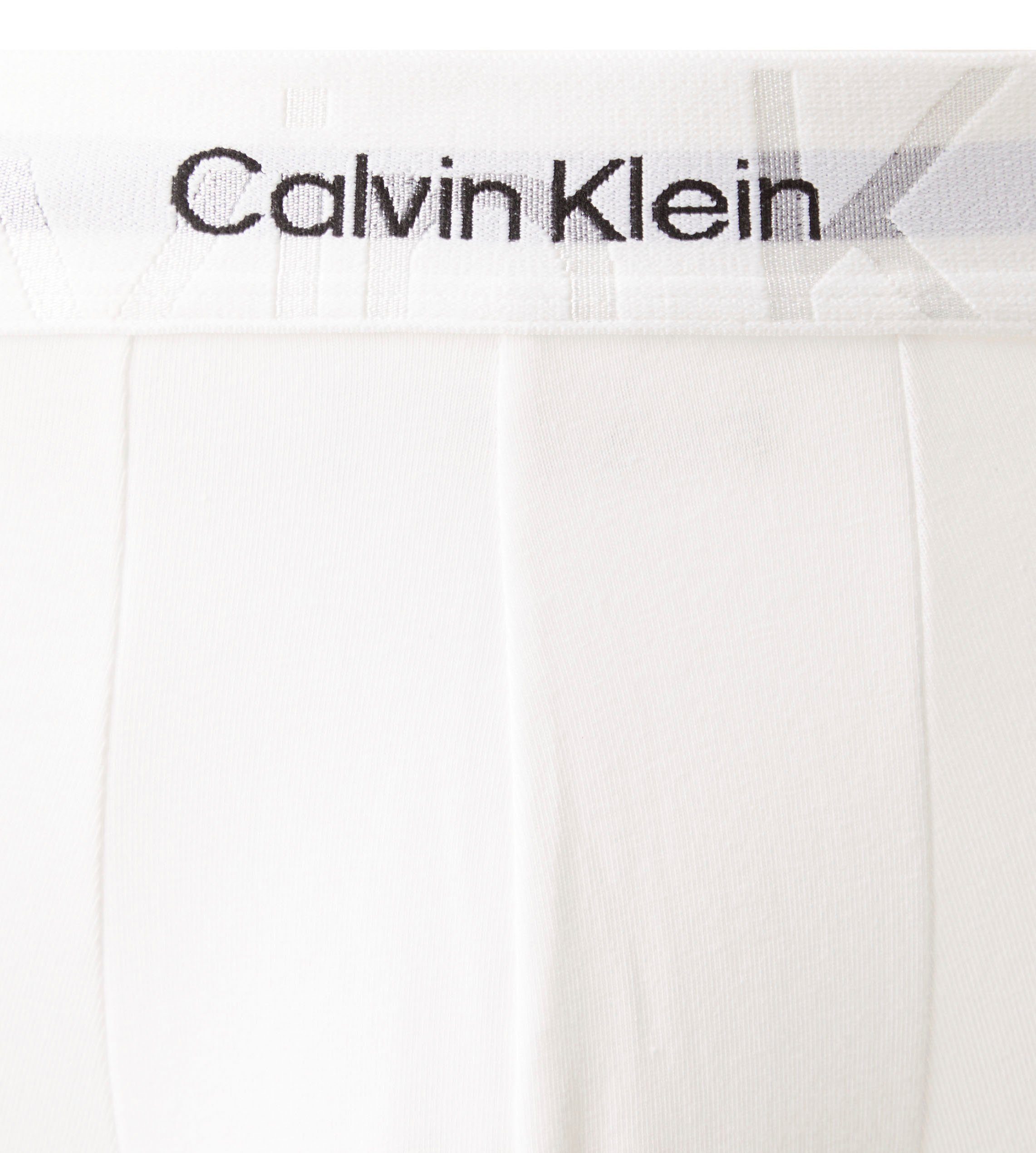 Wäschebund Klein mit am Boxer Underwear Calvin Logoschriftzug weiß