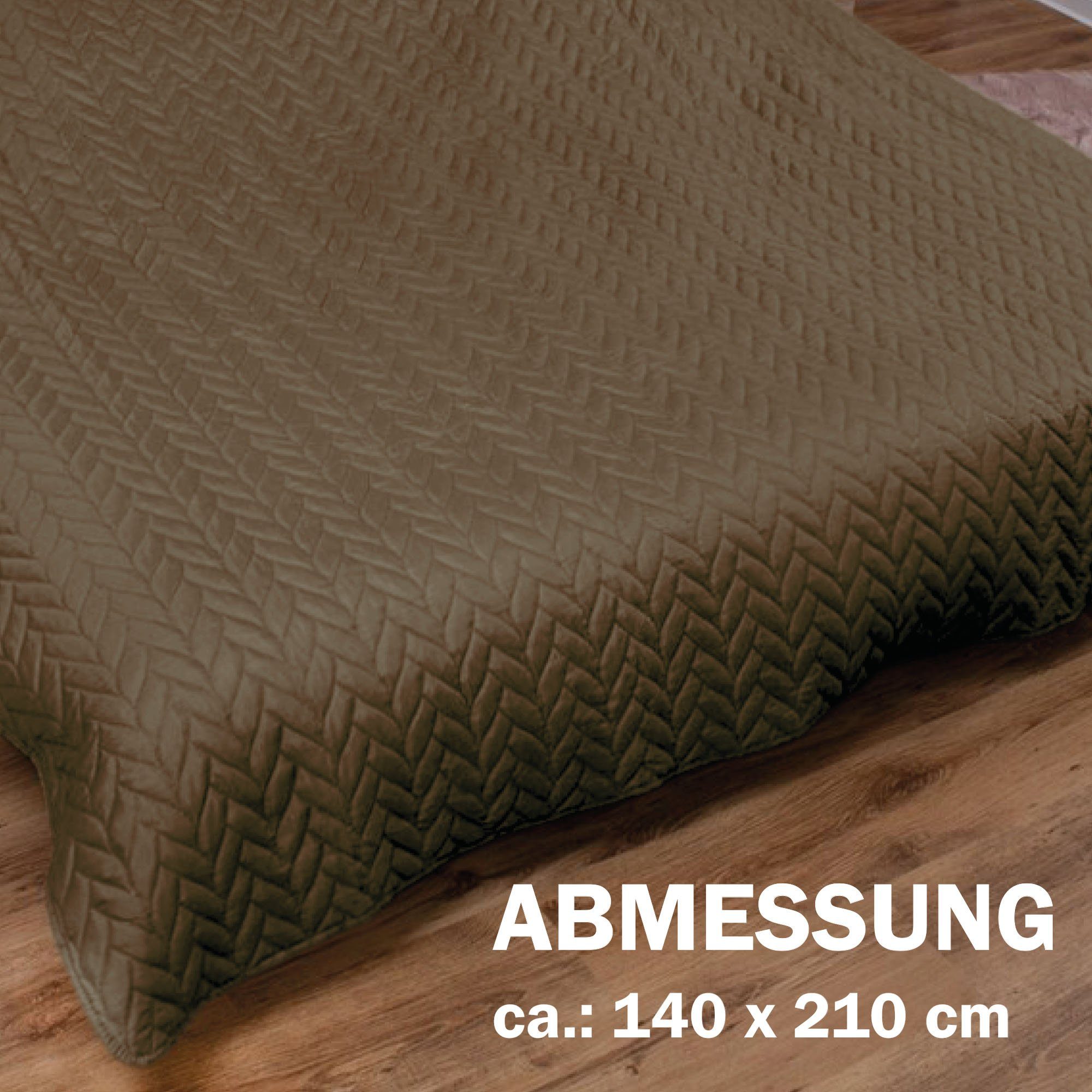 Bestlivings Tagesdecke Bettüberwurf gesteppt, XXL Sofaüberwurf günstig online kaufen