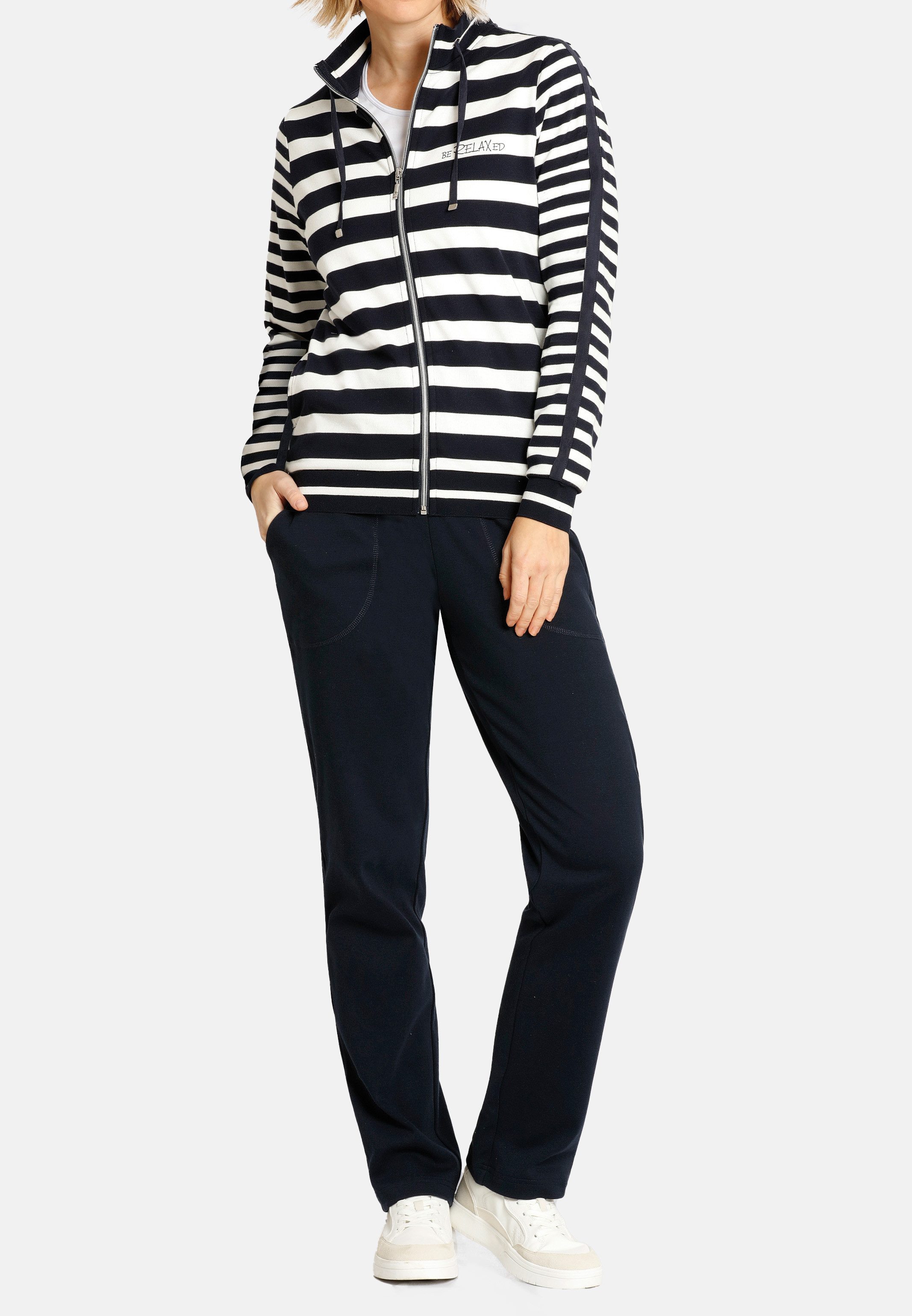 Hajo Hausanzug Basic (Set, 2 tlg) Homewear Anzug - Baumwolle - Atmungsaktiv