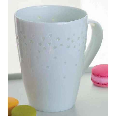 TeaLogic Tasse Mega Becher Starlight Porzellan 0,5 Liter