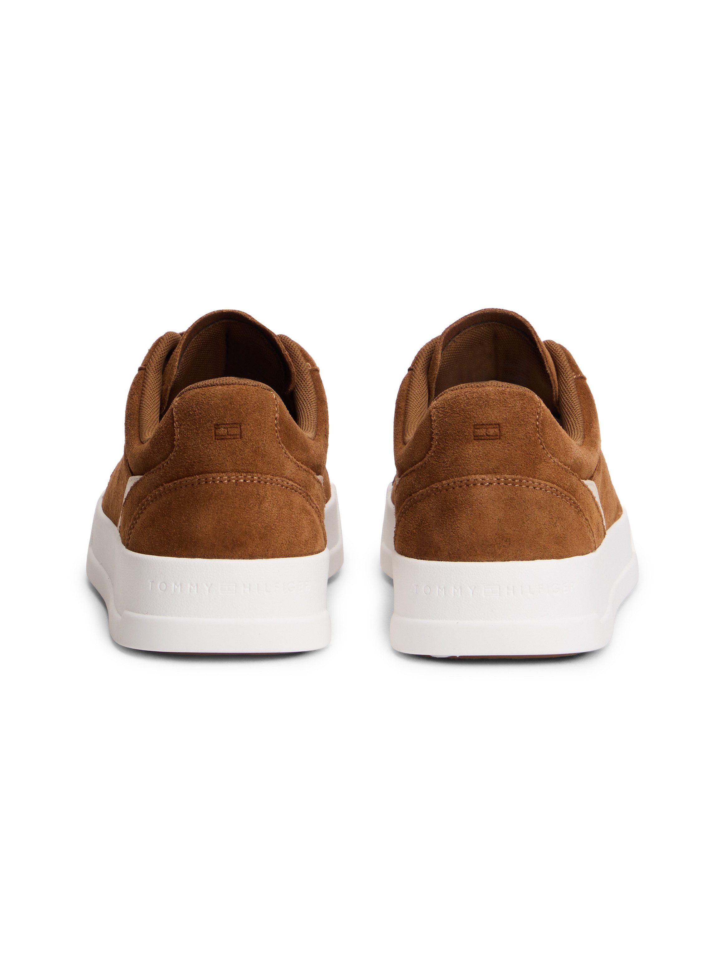 Tommy Hilfiger TH COURT PREMIUM SUEDE Sneaker Freizeitschuh, Halbschuh, Schnürer im Retro-Look