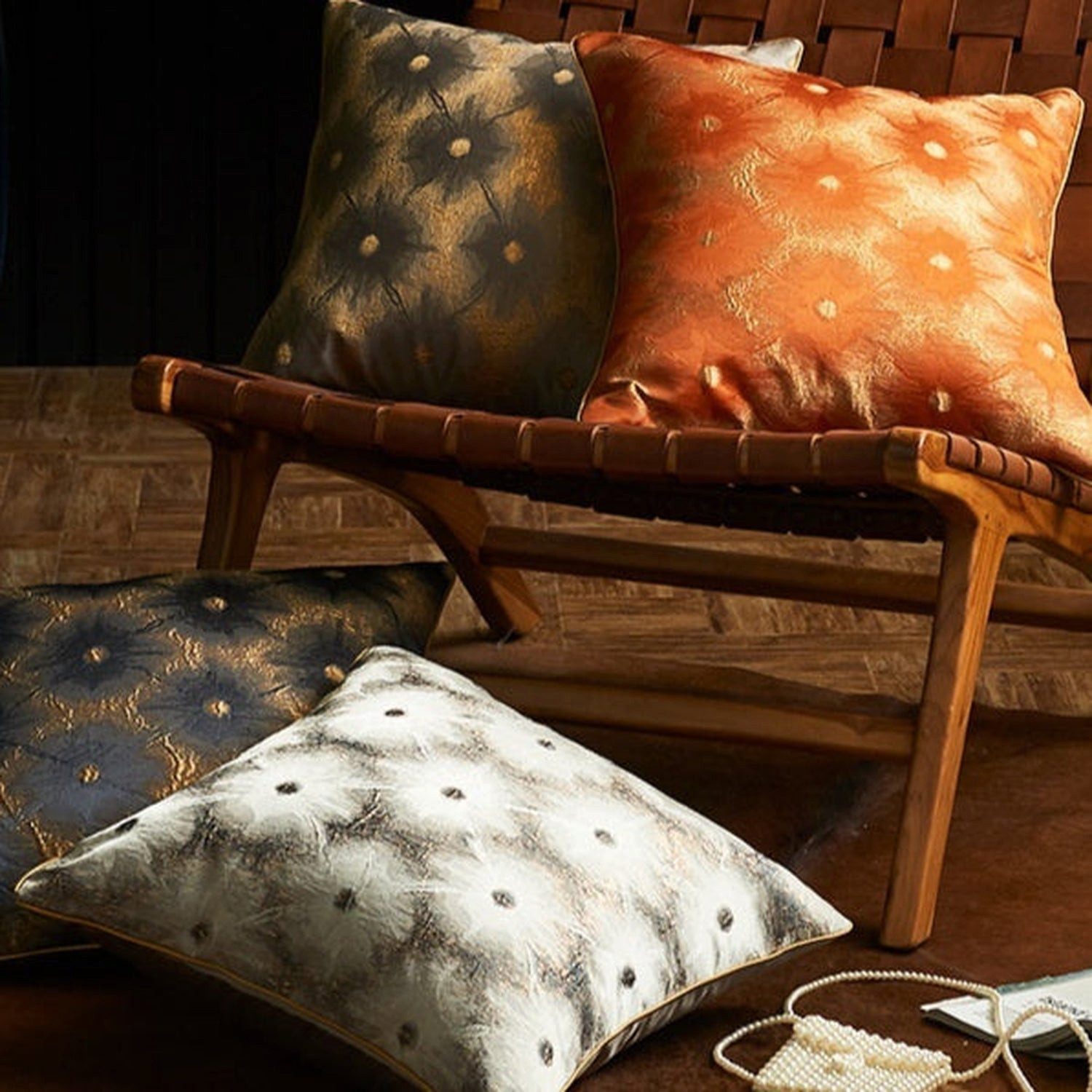 YRIIOMO Kissenbezug Elegante Jacquard Kissenhülle mit günstig online kaufen