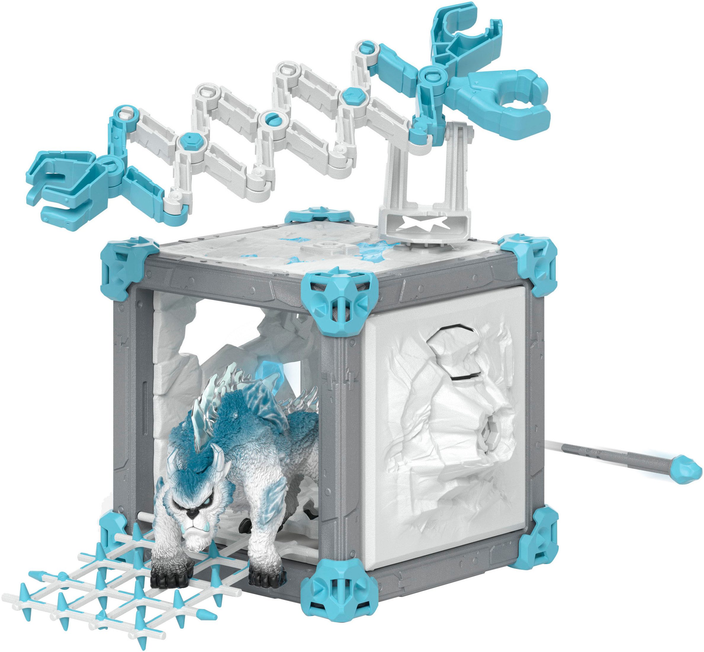 Schleich® Spielwelt ELDRADOR® CREATURES, BattleCave Schneeschlitzer (42733), Made in Europe