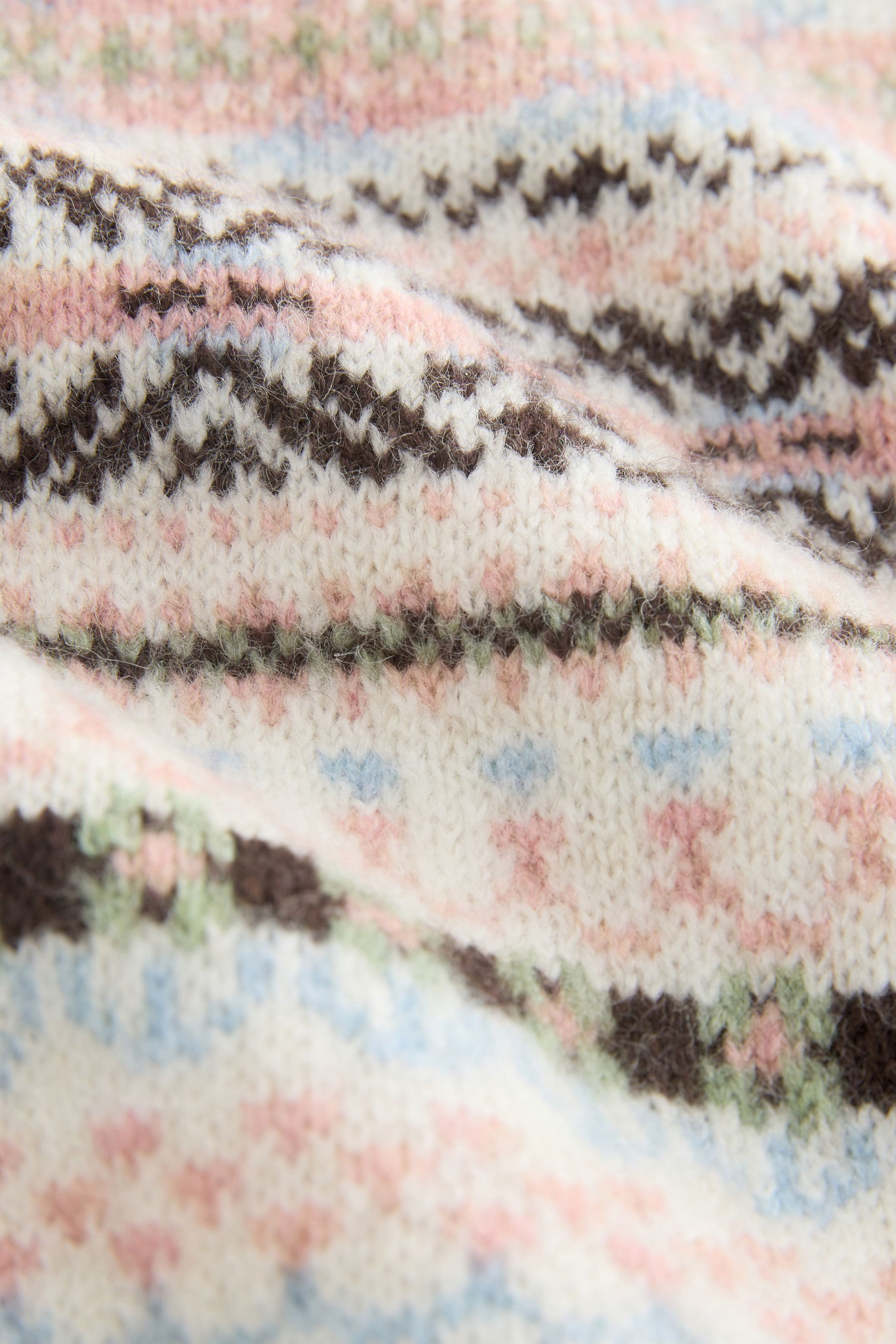 LAURA ASHLEY Norwegerpullover Laura Ashley Pullover mit Fairisle-Muster (1-tlg)