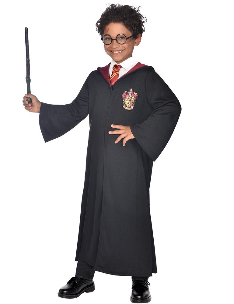 Amscan Kostüm »Harry Potter Kostüm für Kinder - Schwarz Rot, Roben Set  Magier Zauberer« online kaufen | OTTO