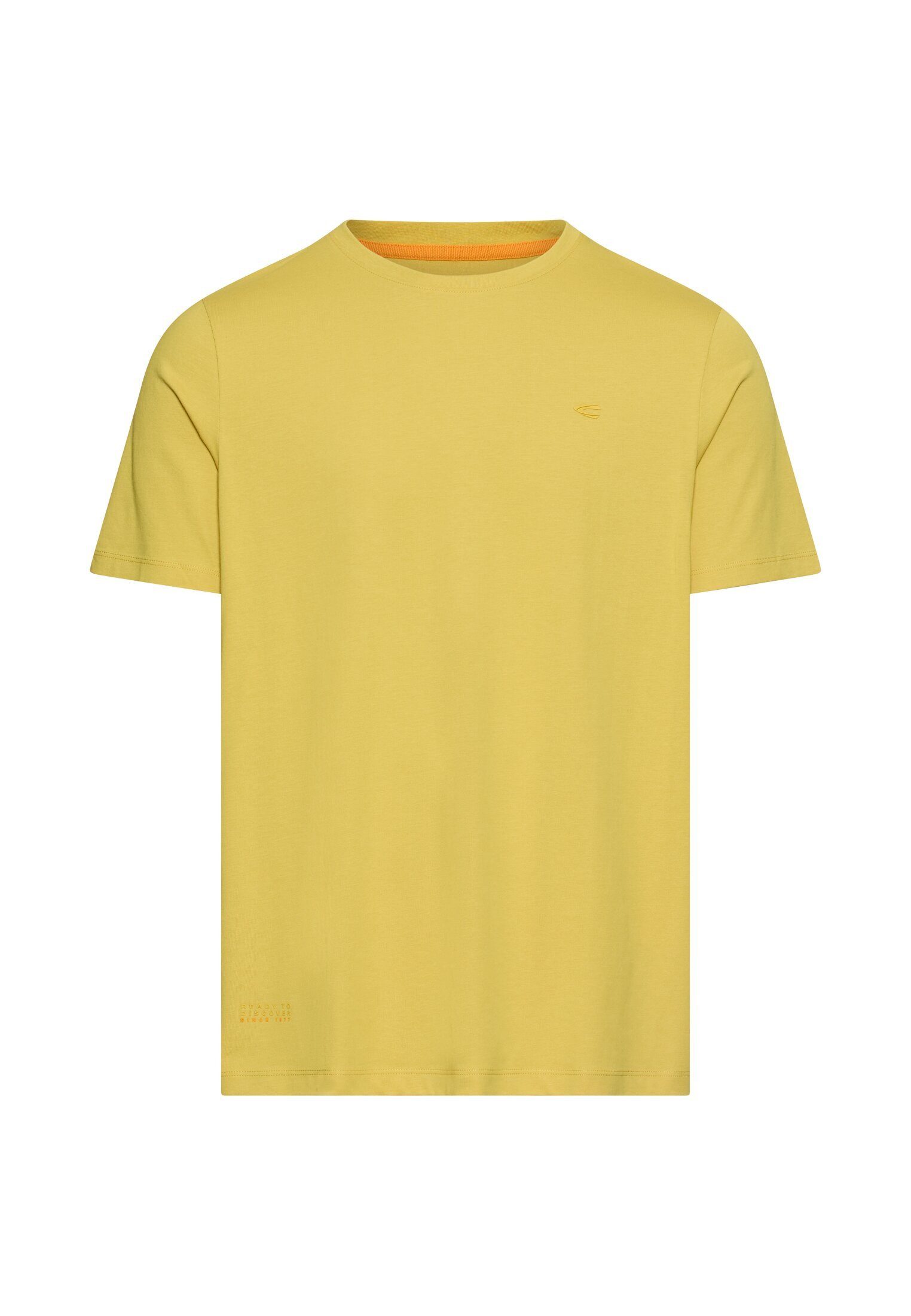 camel active Kurzarmshirt Sommershirt - unifarben - mit Stretch