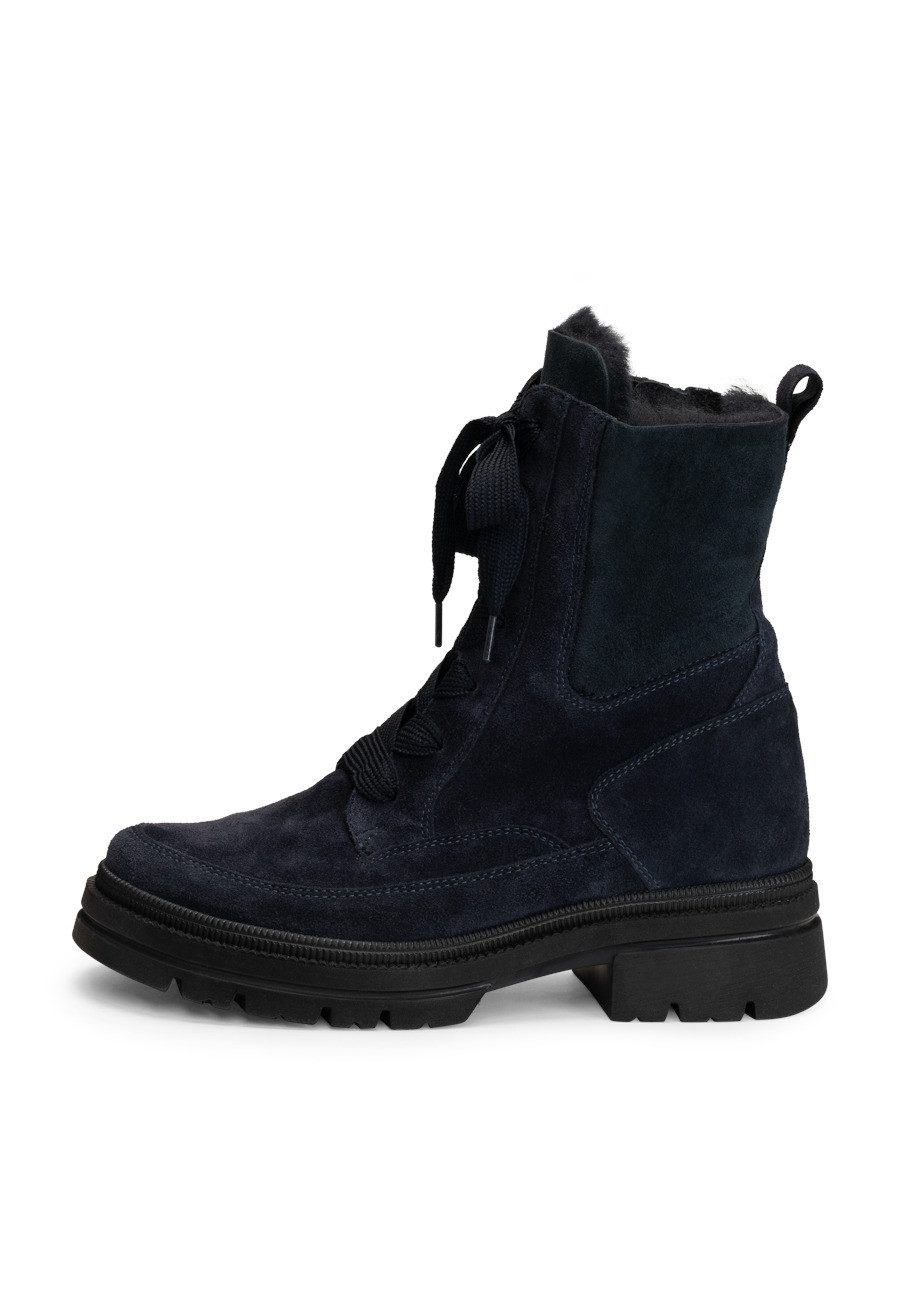 vitaform Damen Stiefeletten Veloursleder Stiefelette