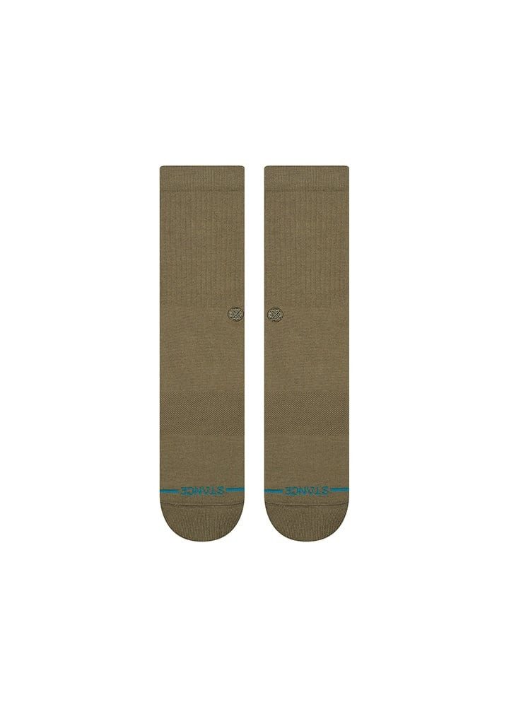 Stance Socken Tagessocke Crew Icon (verstärkte Fersen- und Zehenpartie) grü günstig online kaufen