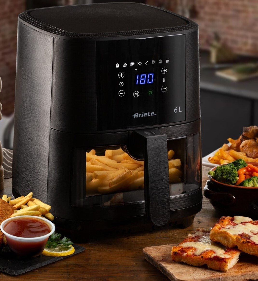Ariete Heißluftfritteuse 4626, 1300 W, 6 L
