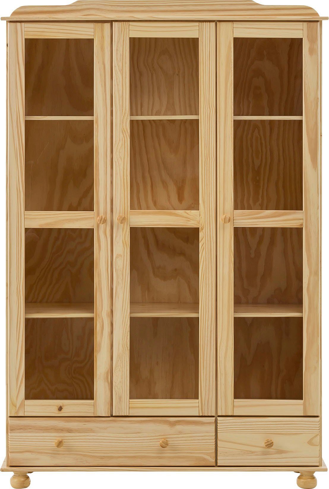 Home affaire Vitrine Chur Gefertigt aus massivem Kieferholz