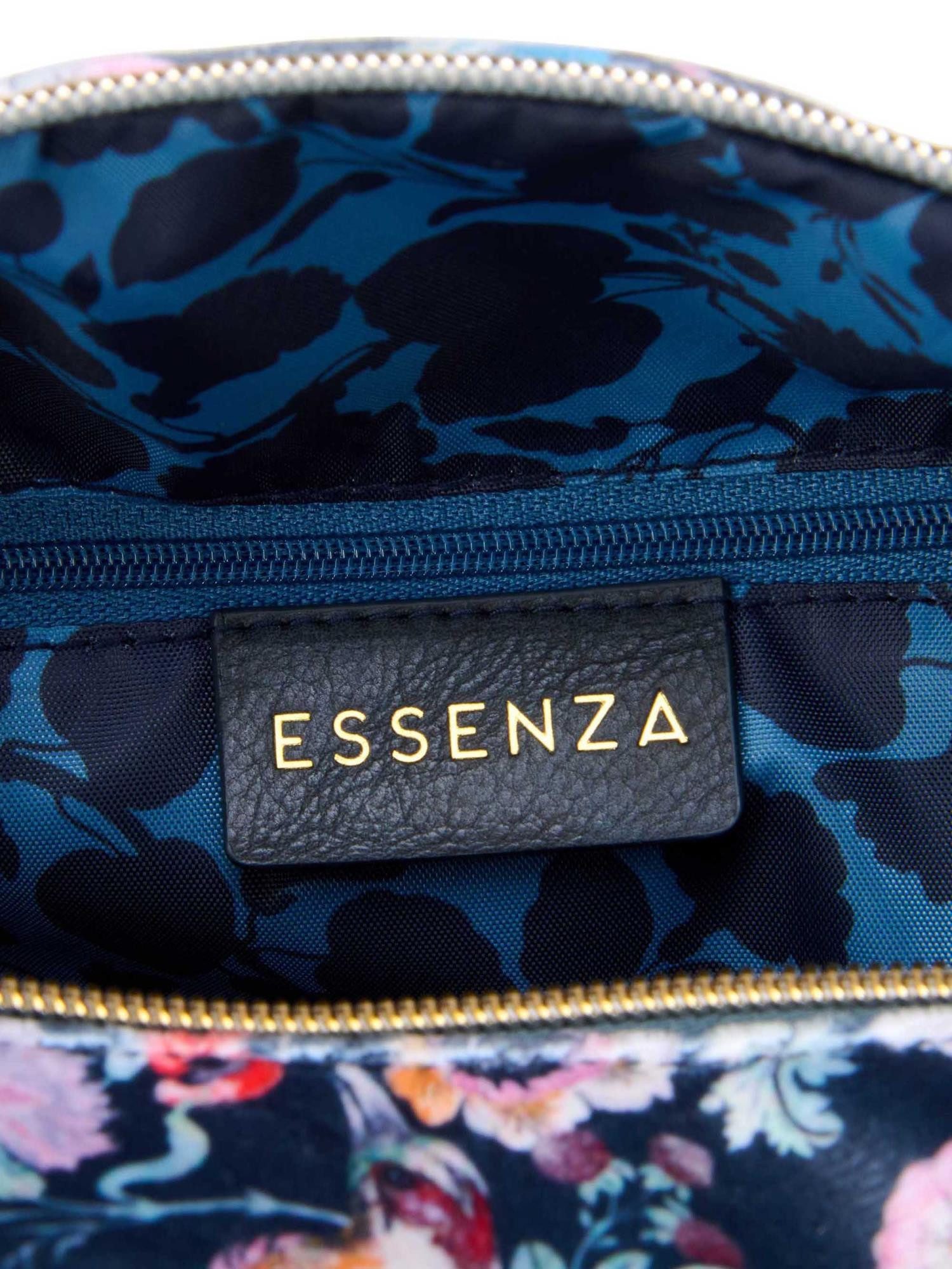 Essenza Kosmetiktasche Megan Aleste (1-tlg), mit Blumen- und Vogelmotiv