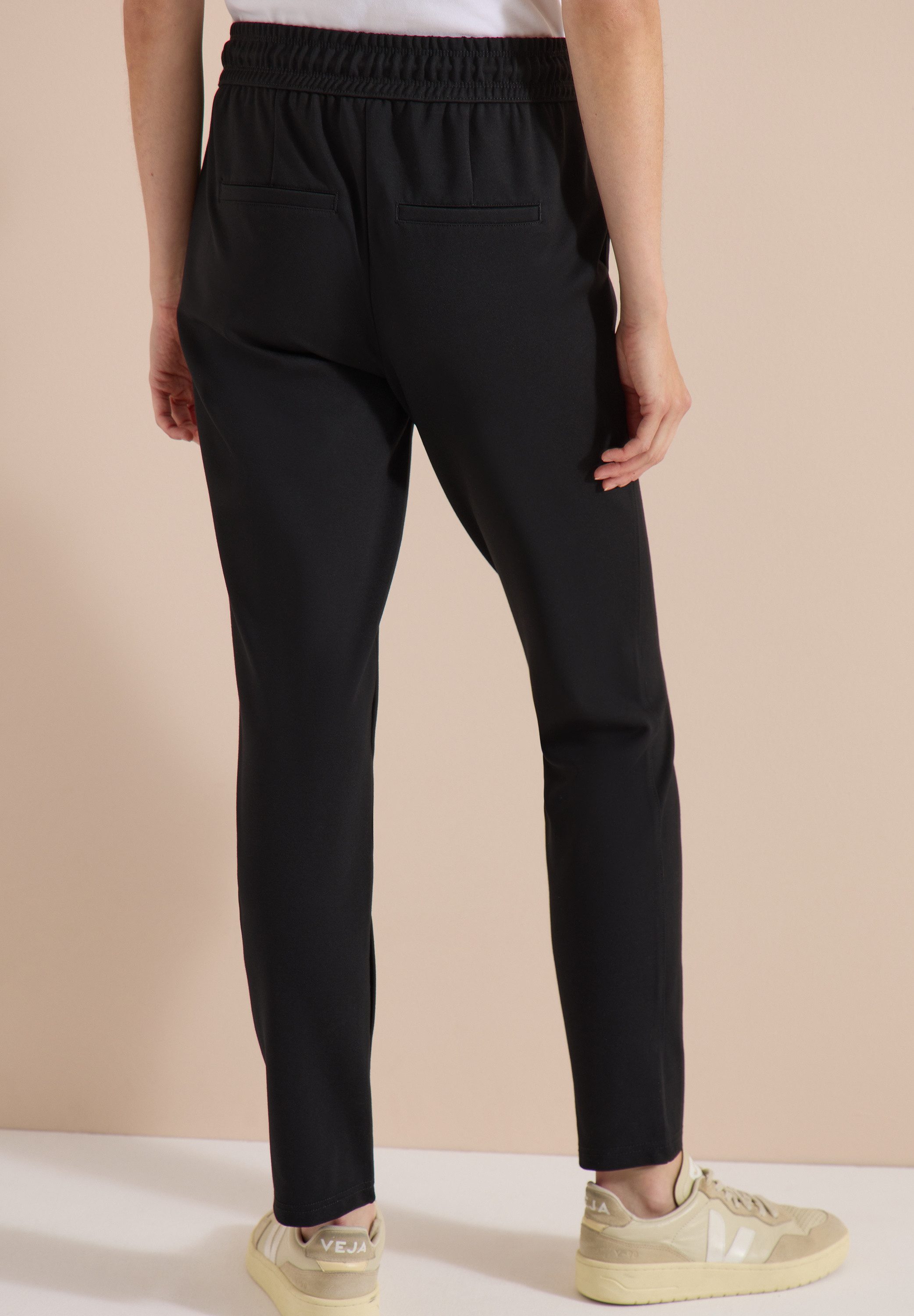 CECIL Stoffhose Style Tracey mit elastischem Bund und Tunnelzug