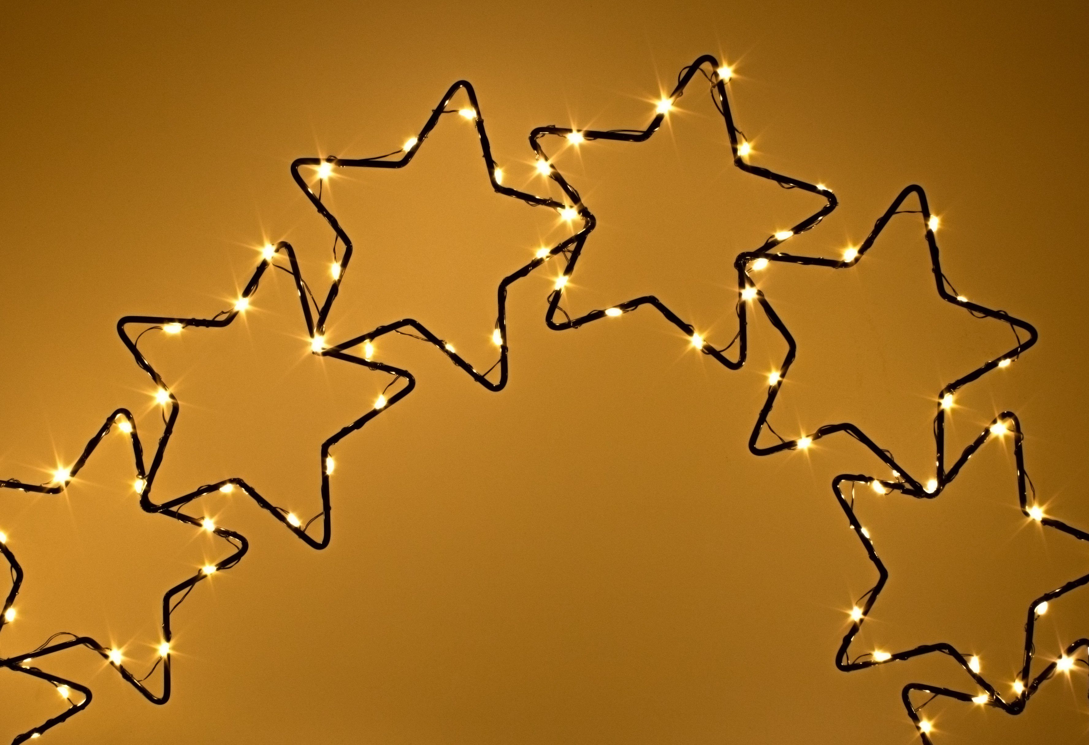 Spetebo Hängedekoration LED Sternenschweif aus Metall günstig online kaufen