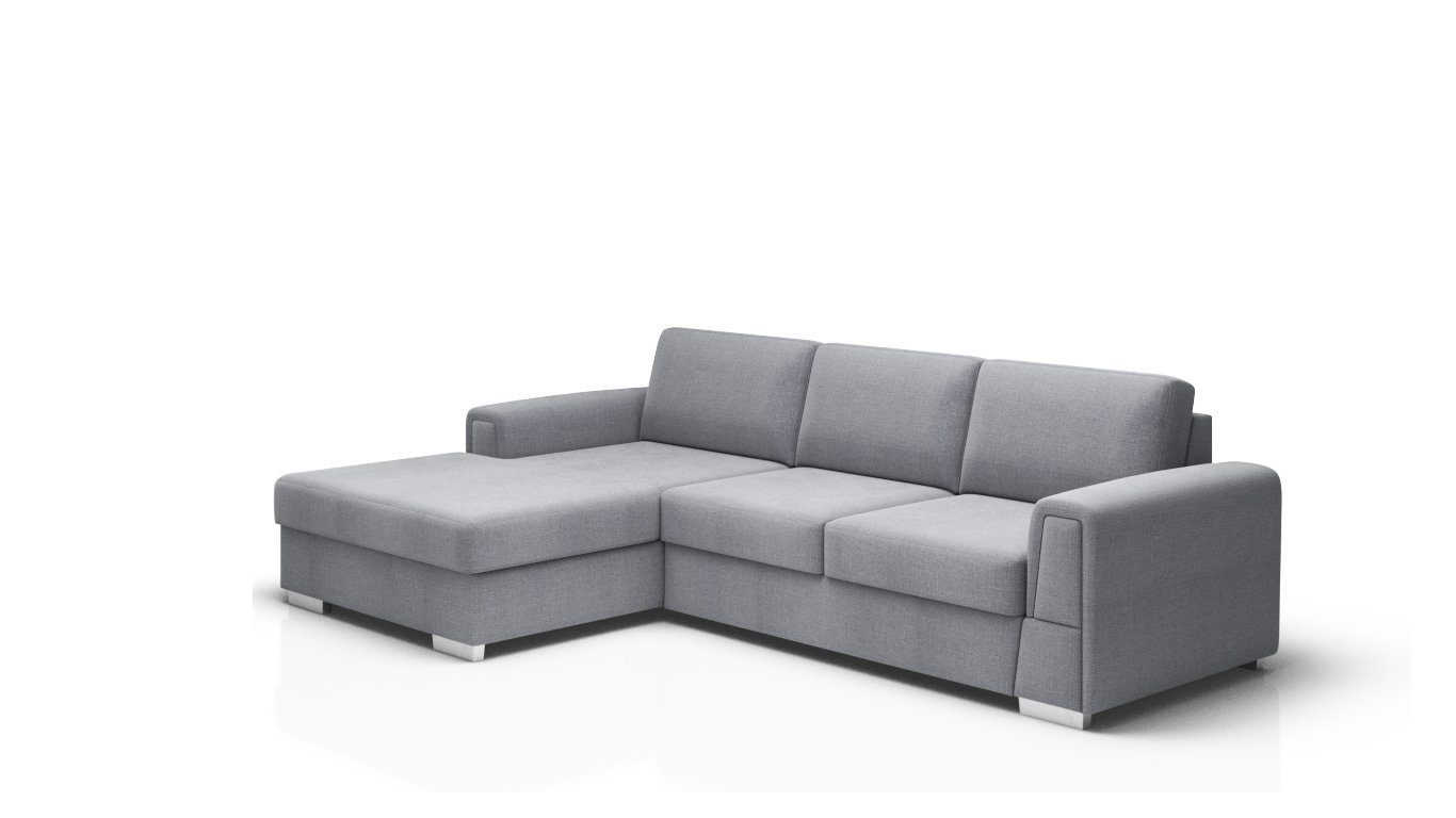 Ecksofa L-Form Modern Sofa Ecksofa, JVmoebel Textil Couch Design Couch Wohnlandschaft