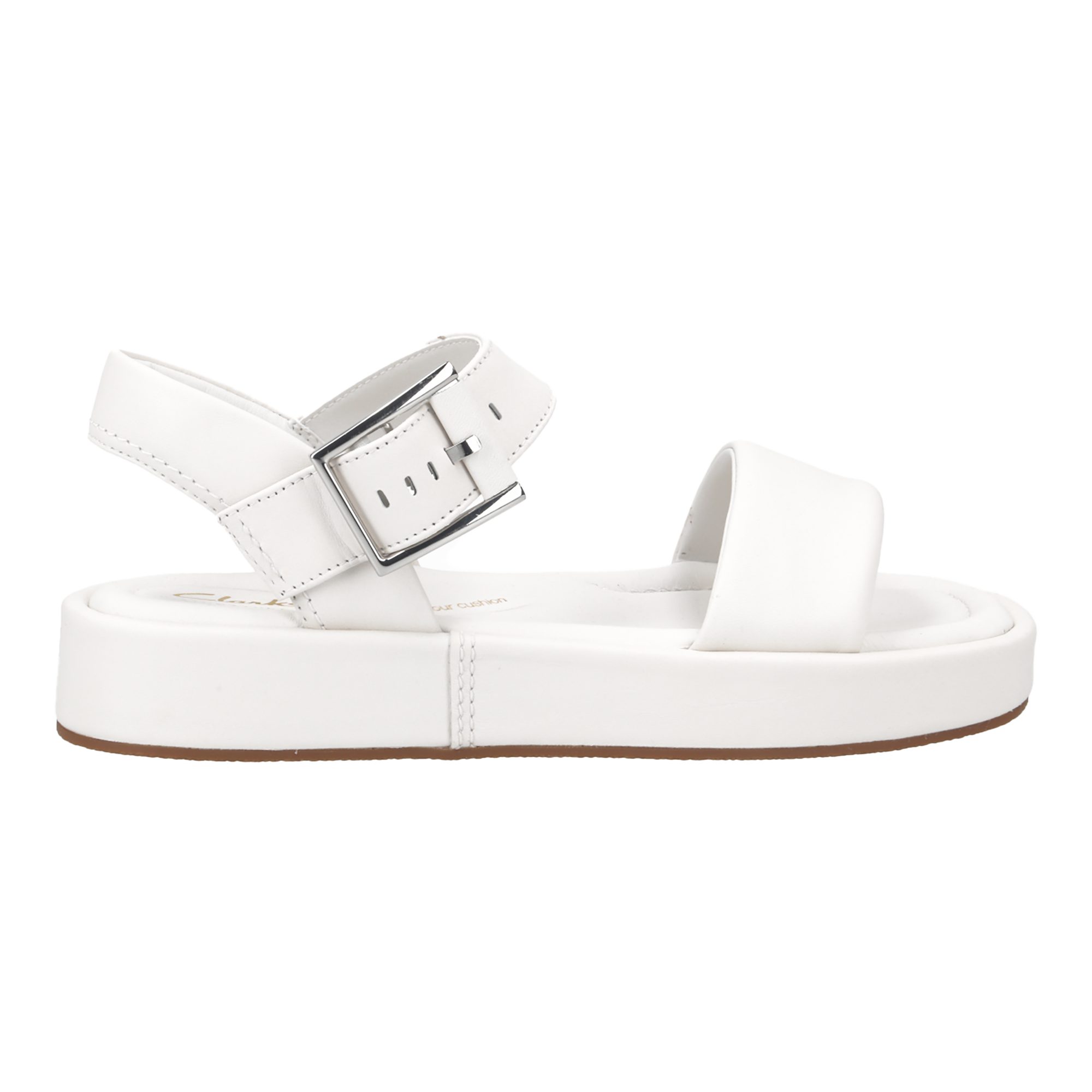 Clarks Clarks Alda Strap 26176258 4, Sandaletten, Weiß, Damen Sandalette