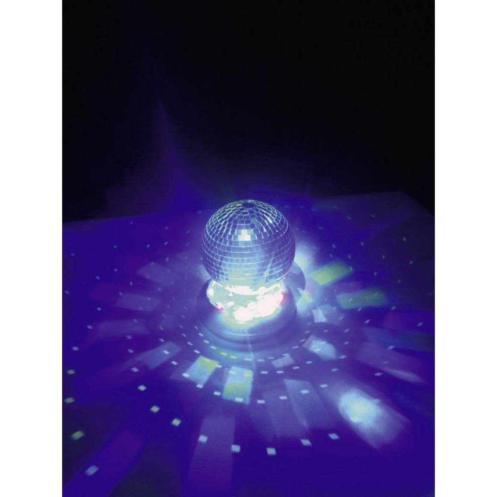 EUROLITE Discolicht LED-Spiegelkugel mit Leuchtstandfuß, mit günstig online kaufen