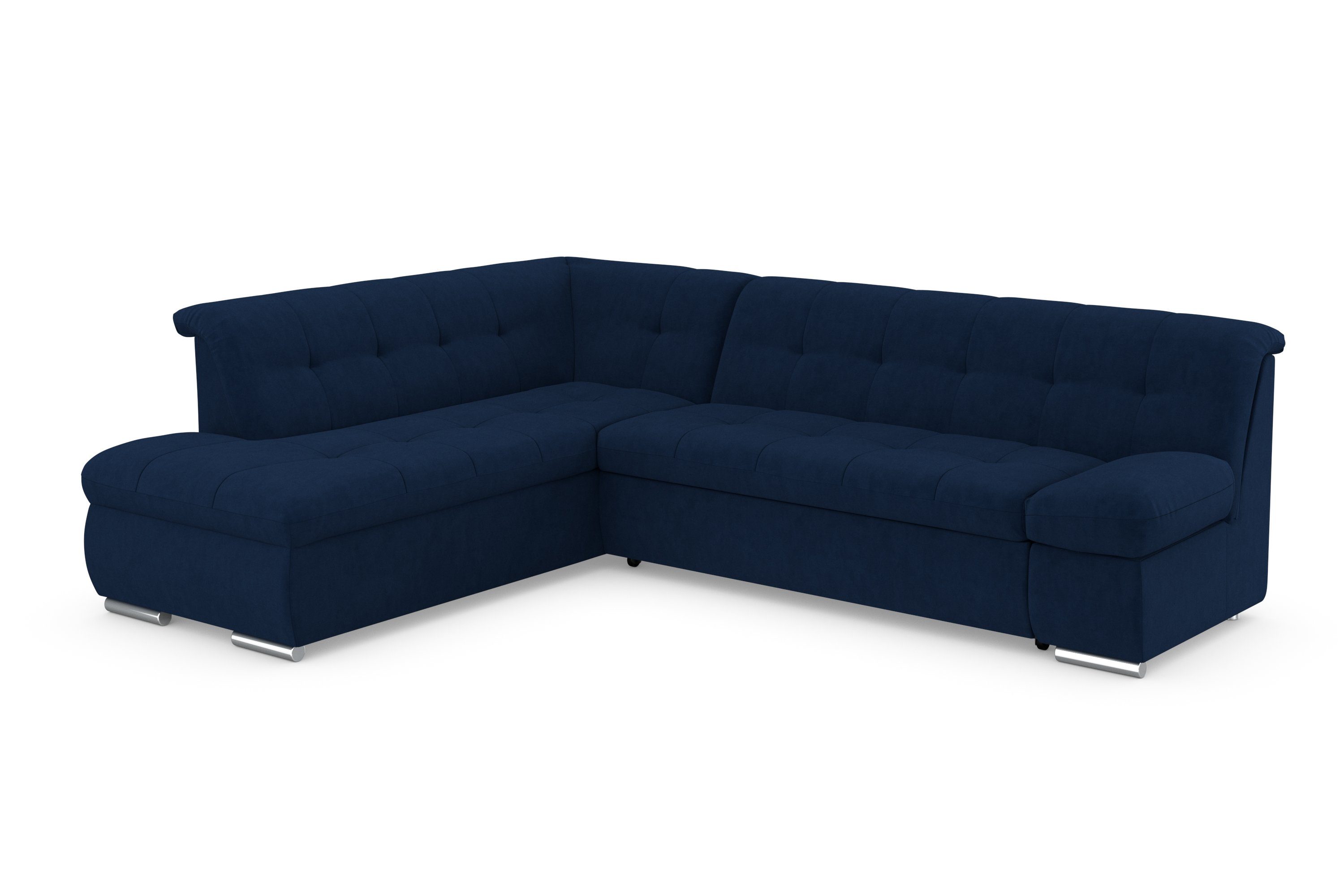 DOMO collection Ecksofa Mona L-Form bequem und komfortabel, Breite 271cm, L-Form, wahlweise mit Bett- und Armlehnfunktion
