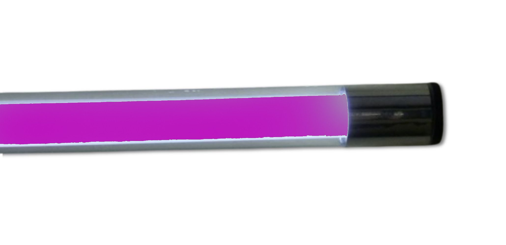 XENON LED Wandleuchte 9123 Leuchtstab weiß Schalter 230Volt 18Watt VIOLETT 1750Lumen 123cm, LED, Xenon / Violett