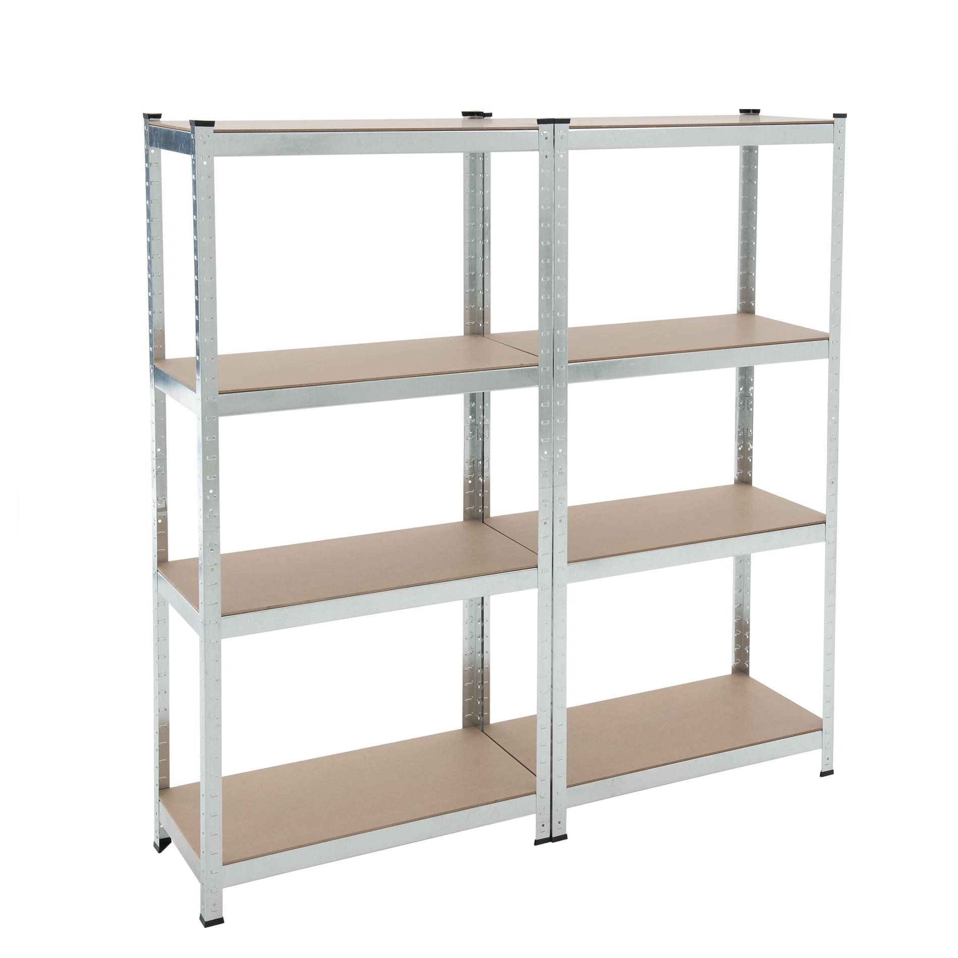 ESTEXO Regal Lagerregal Steckregal Werkstattregal 160x160x40 Kellerregal Schwerla