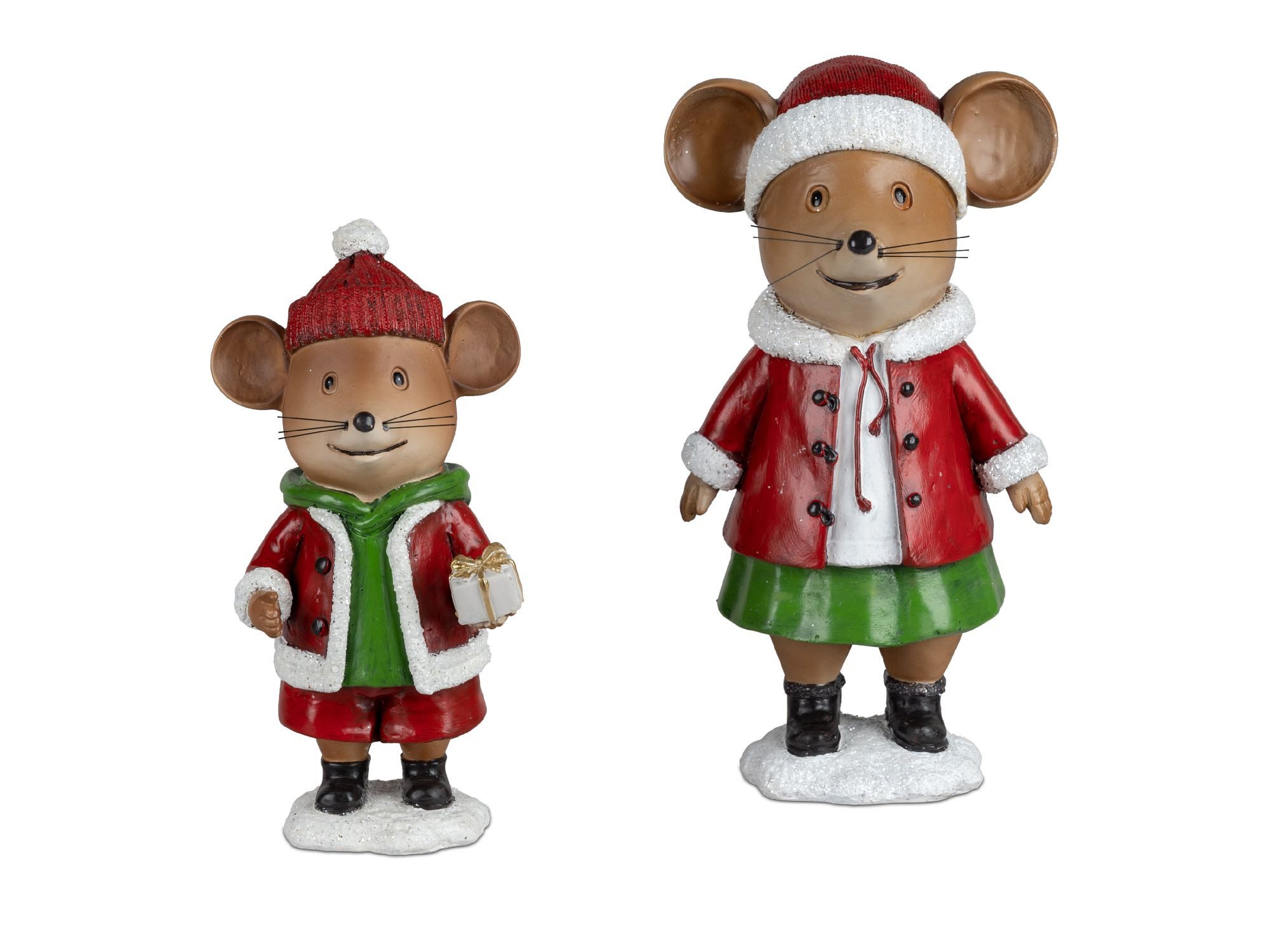 Dekofigur Winterzeit