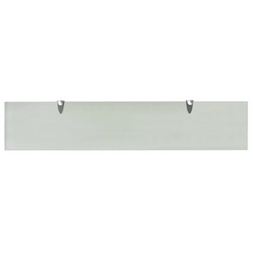 furnicato Wandregal Schwebende Regale 2 Stk. Glas 100x20 cm 8 mm