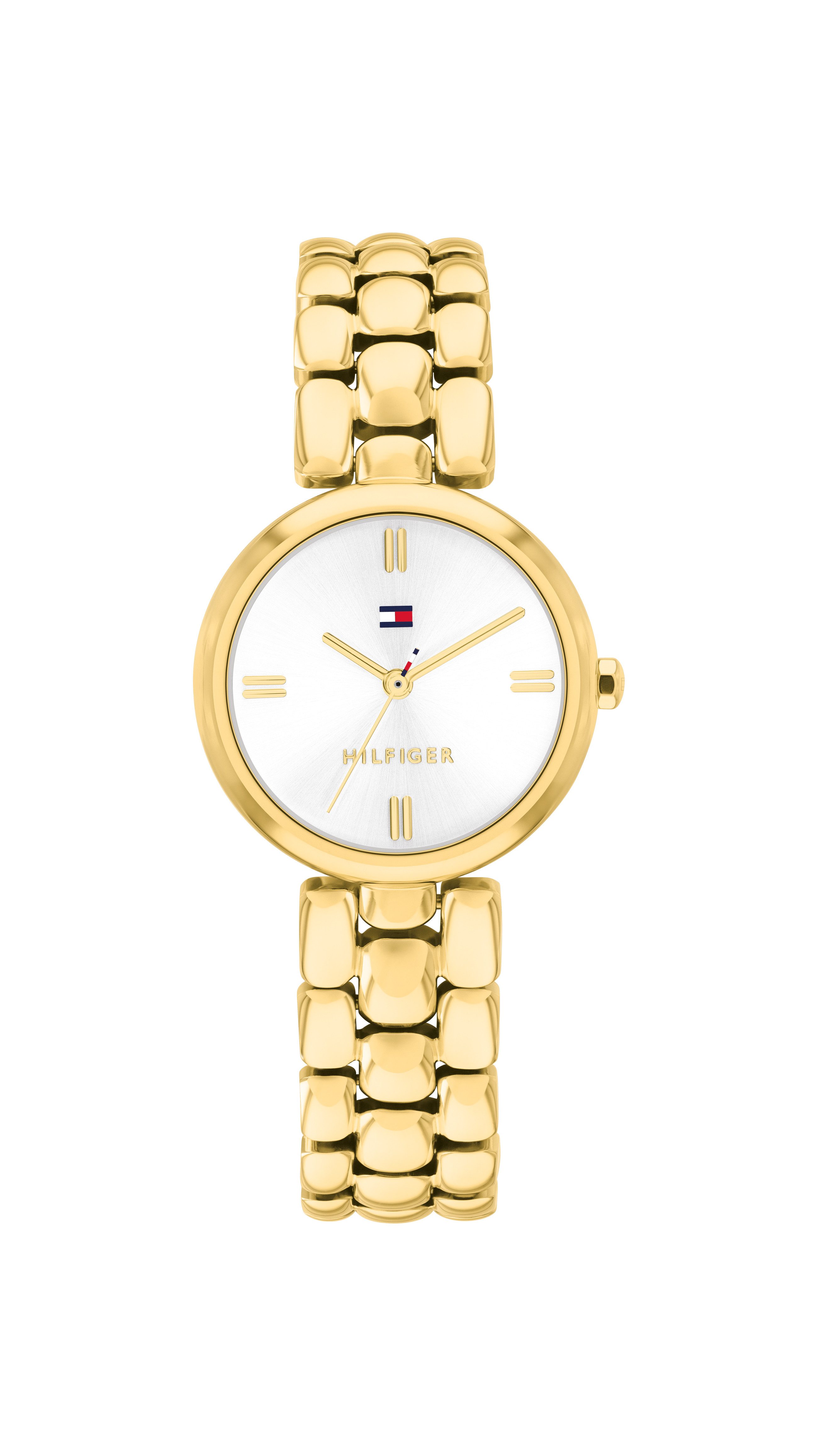 Tommy Hilfiger Quarzuhr ANNIE 1782928, Armbanduhr, Damenuhr, Edelstahlarmband, analog