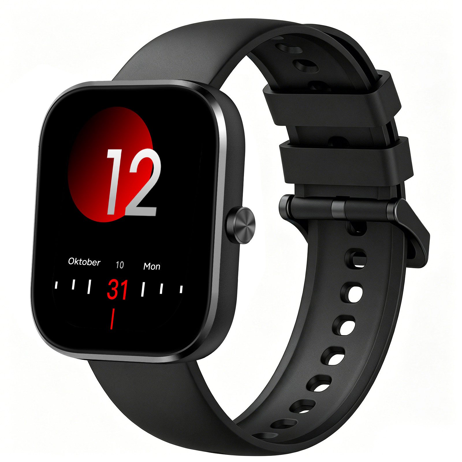 Sytifro Smartwatch Damen Herren, Fitnessuhr mit Diamantgeschliffenes Design Smartwatch (Full Touch Square Fine Sportuhr Damen cm), 150+ Sportmodes, Bluetooth 5.3 Sportuhr, Gesundheits-Uhren mit Benachrichtigung, 24/7 Herzfrequenz, Blutsauerstoff, Schlafqu