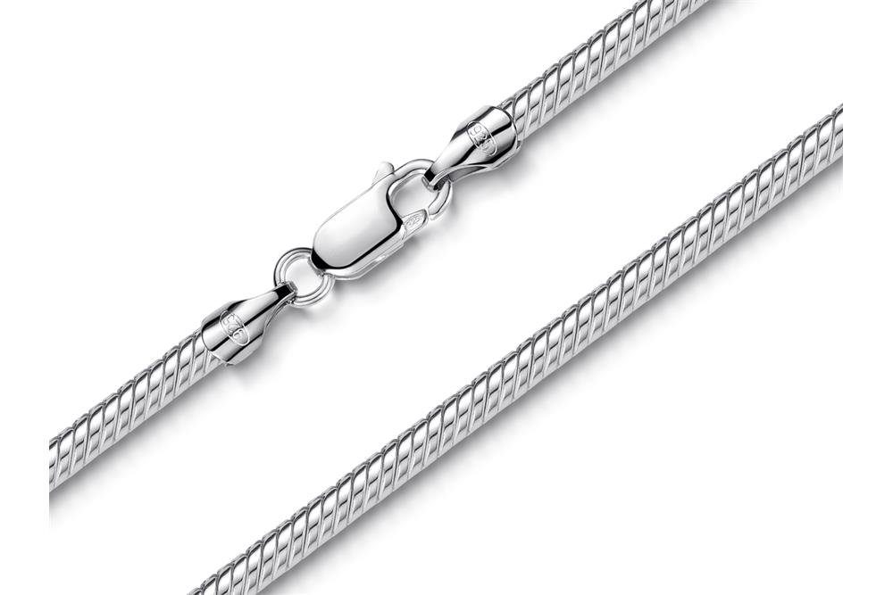 Silberkettenstore von Armband 925 wählbar 16-25cm Silberarmband Schlangenkette - 3mm Länge Silber,