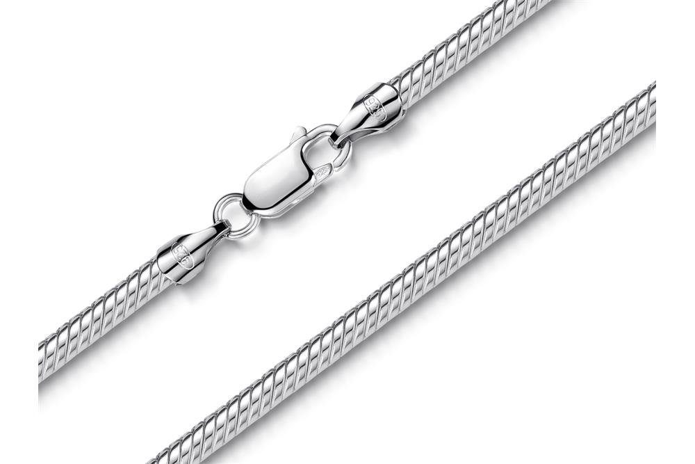 Silberkettenstore Silberkette Schlangenkette 3mm - 925 Silber, Länge wählba günstig online kaufen