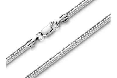 Silberkettenstore Silberkette Schlangenkette 3mm - 925 Silber; Länge wählbar von 40-100cm