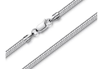 Silberkettenstore Silberarmband Schlangenkette Armband 3mm - 925 Silber, Länge wählbar von 16-25cm