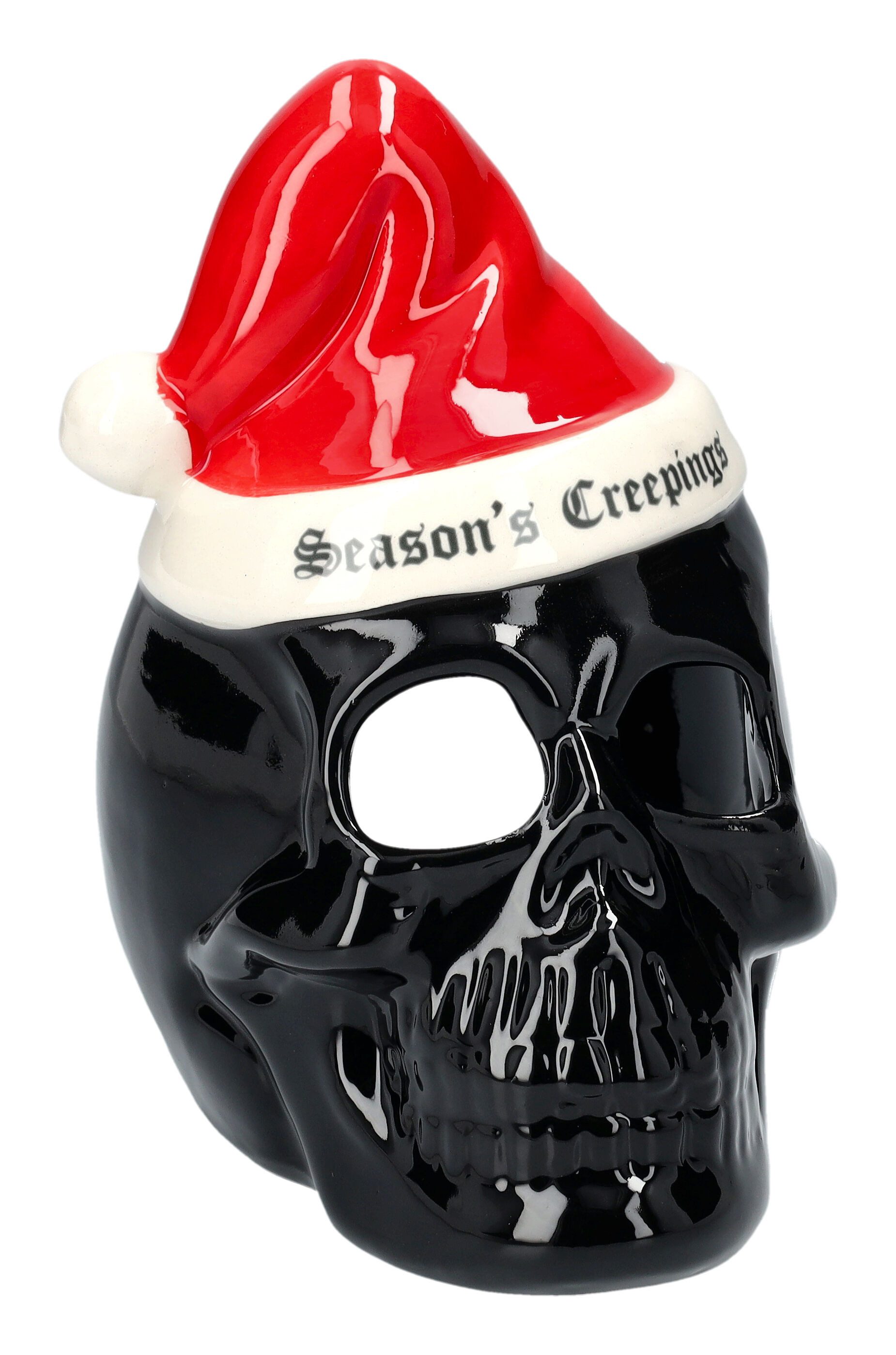 Figuren Shop GmbH Настольные лампы Настольные лампы - Totenkopf Weihnachtsmann - Weihnachtsdeko