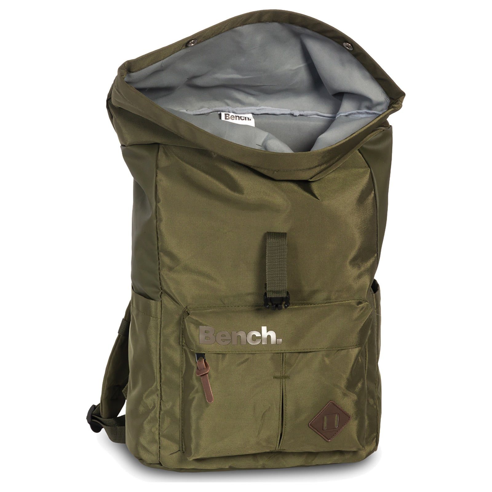 Bench. Freizeitrucksack Bench Businessrucksack Freizeitrucksack, Businessrucksack, Freizeitrucksack Nylon, reversed Polyester, oliv, gr