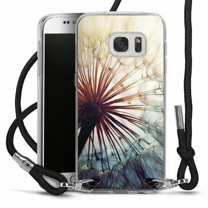 DeinDesign Handyhülle Pusteblume Fotografie Blumen Dandelion 1 Samsung Galaxy S7 Handykette Hülle mit Band Case zum Umhängen