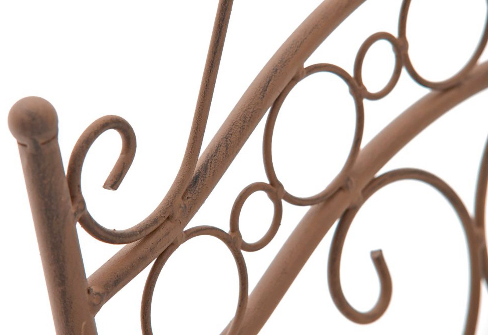 CLP Garten-Essgruppe Indra, pflegeleichte Eisen-Sitzmöbel, Jugendstil