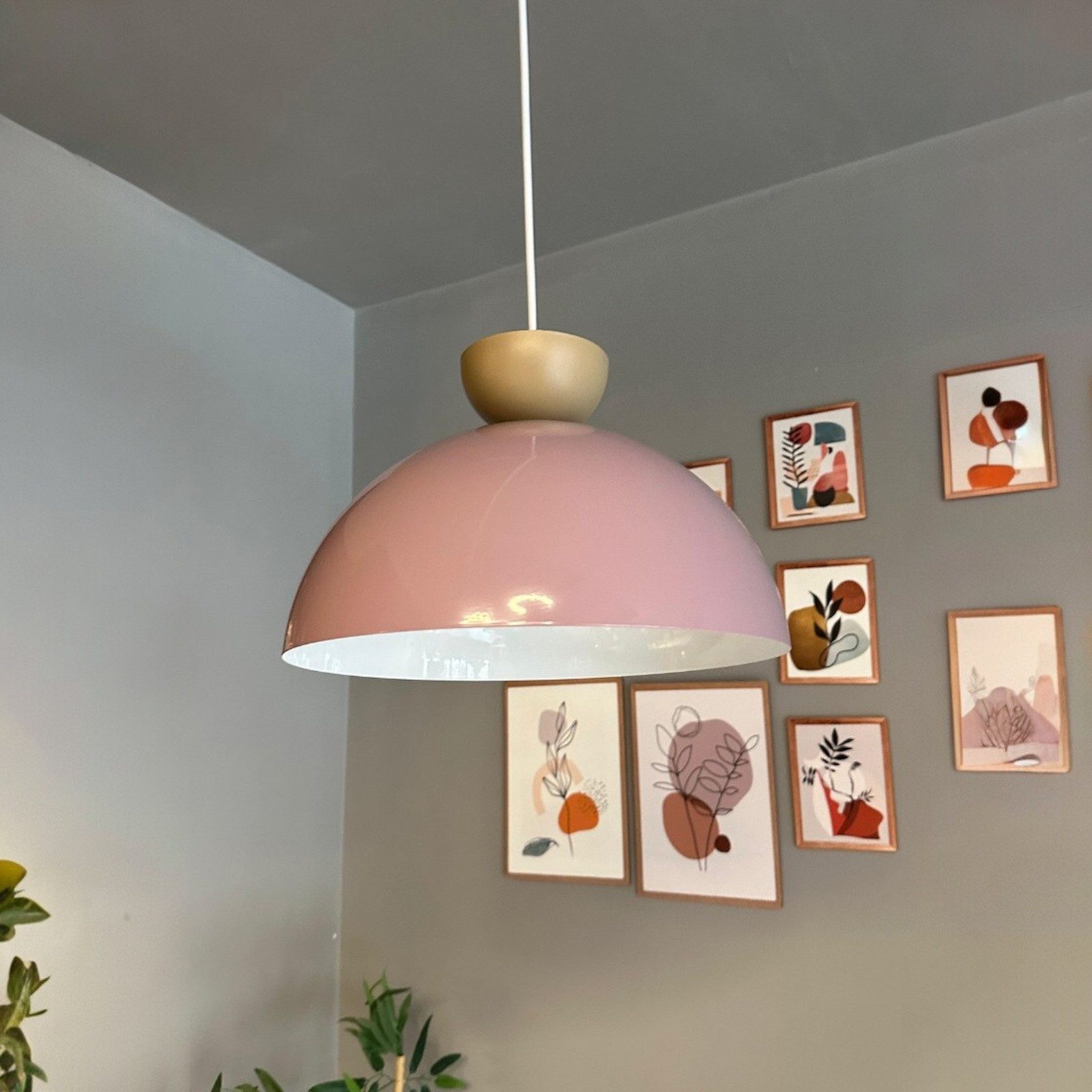 Bamyum Pendelleuchte Yimpi Metall Ø30 cm, günstig online kaufen