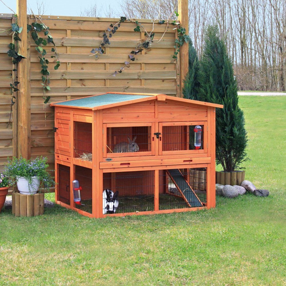 TRIXIE Kleintierstall natura Kaninchenstall XL, 2 günstig online kaufen