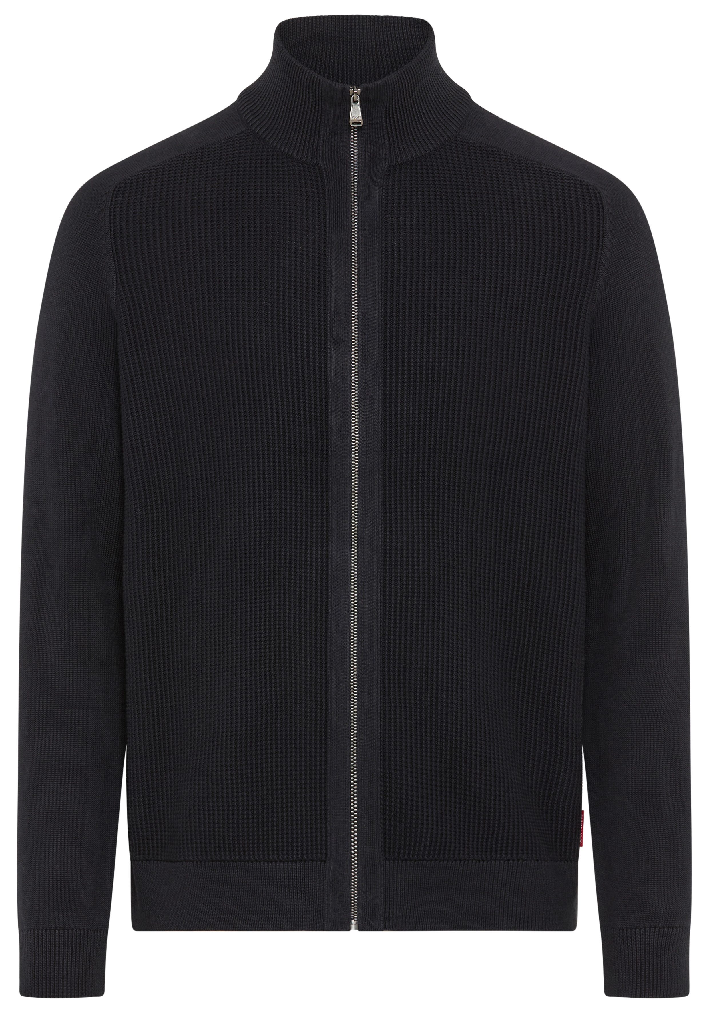 Joop Jeans Strickjacke Olegor mit feiner Struktur, normale Passform