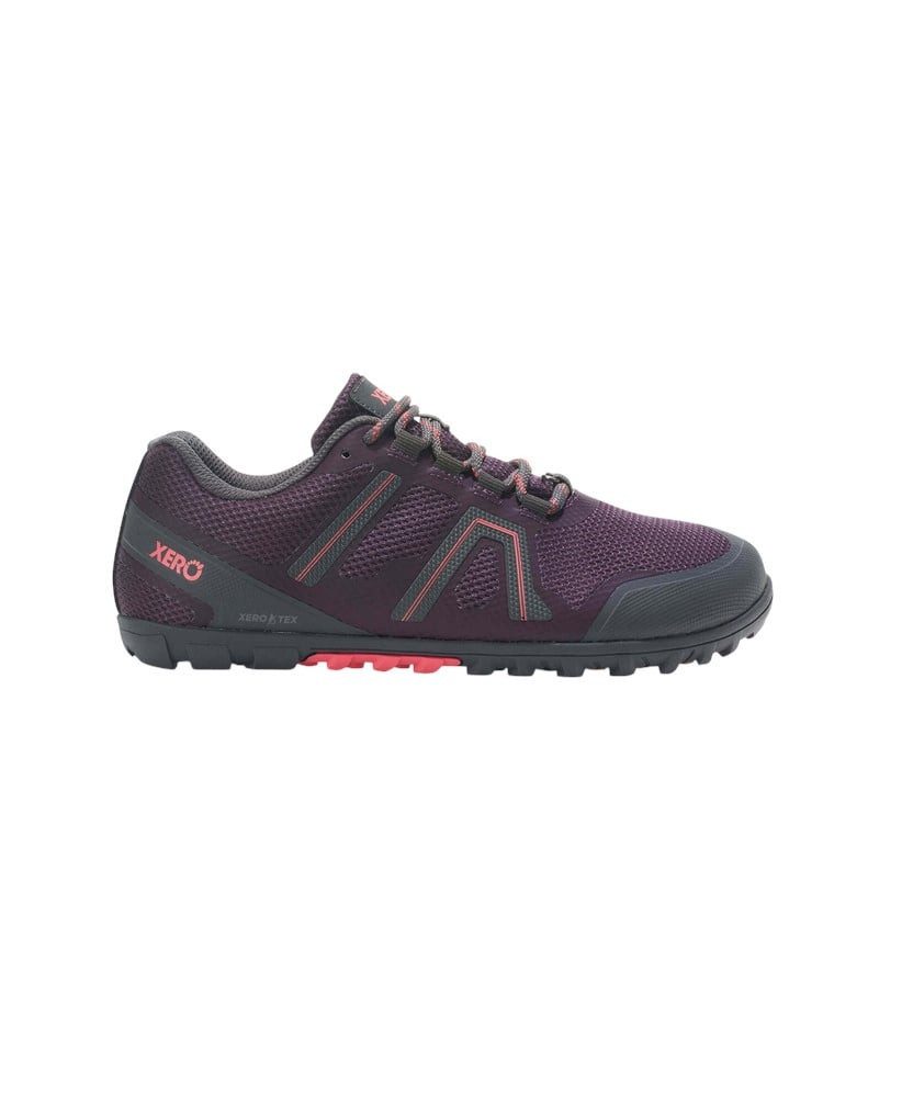Xero Shoes Minimal-Travelschuhe Mesa Trail WP (wasserdicht) plum/violett Damen Wanderschuh