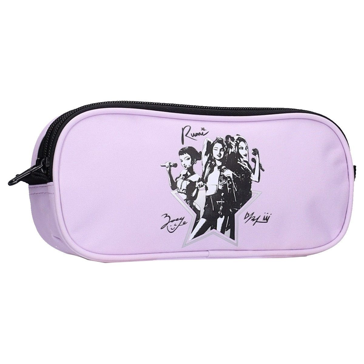 K-Pop Demon Hunters Federmäppchen Shadow Beats 24 × 12 × 6 cm mit 2 Reißverschlussfächern, (1-tlg)