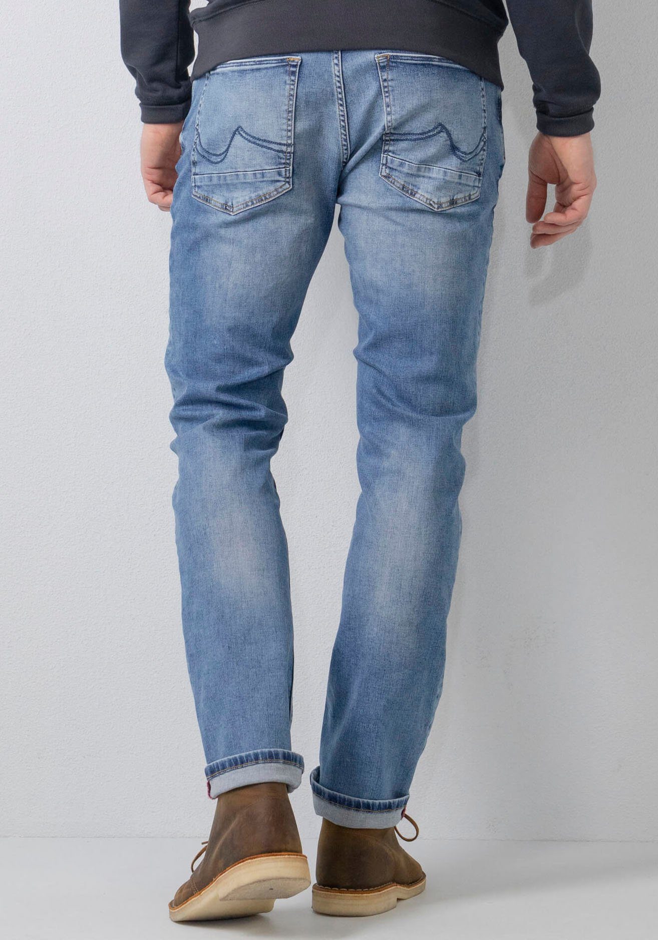 Petrol Industries Regular-fit-Jeans RUSSEL mit Fade-out Effekten günstig online kaufen