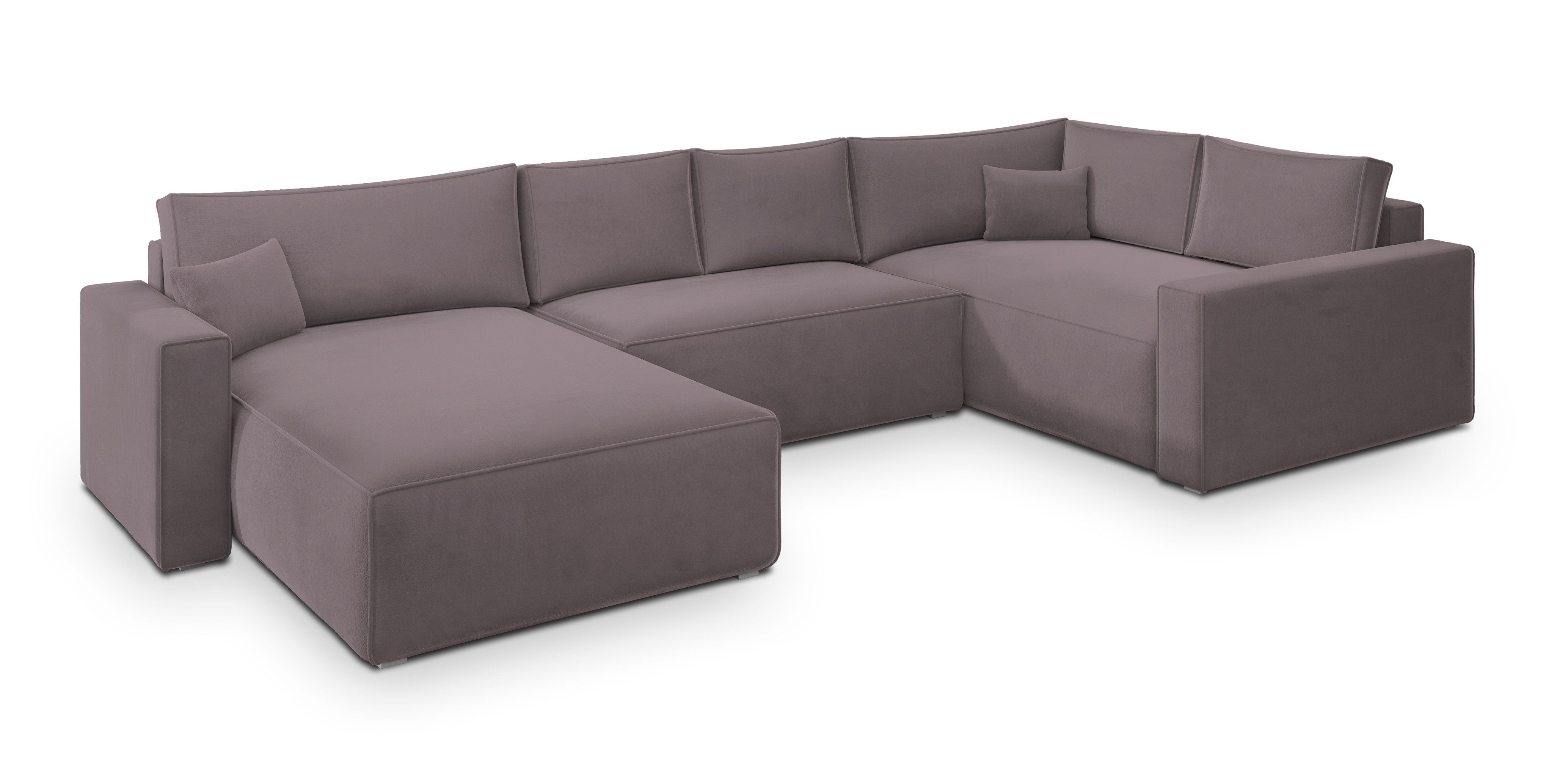 Masseno Ecksofa VELAMI mit Schlaffunktion U-Form, günstig online kaufen