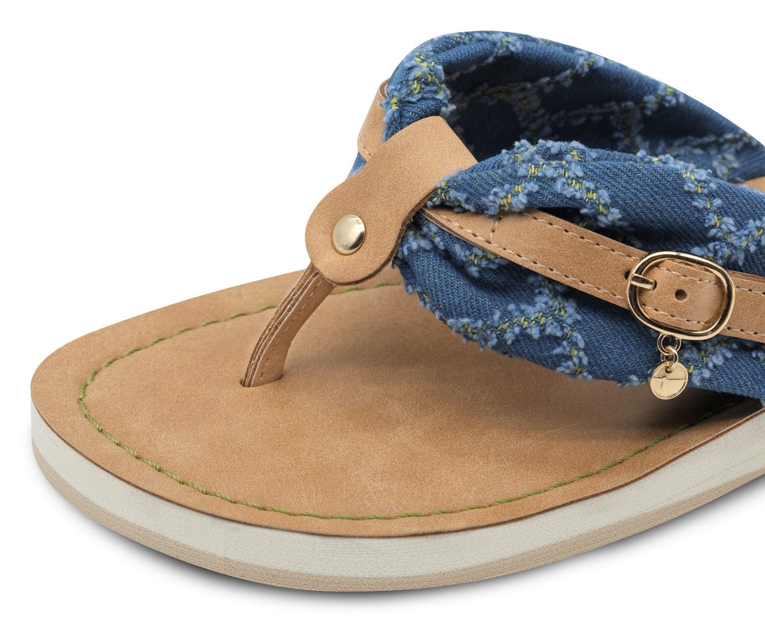 Tamaris AVRIL Zehentrenner, Sommerschuh, Flats, Schlappen günstig online kaufen