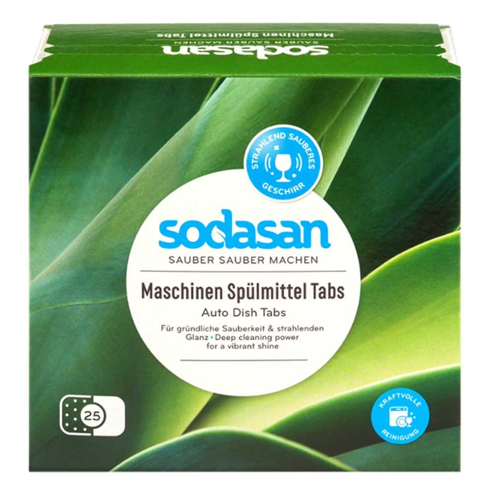 Sodasan Geschirrspültabs - 25 Stück Spülmaschinentabs