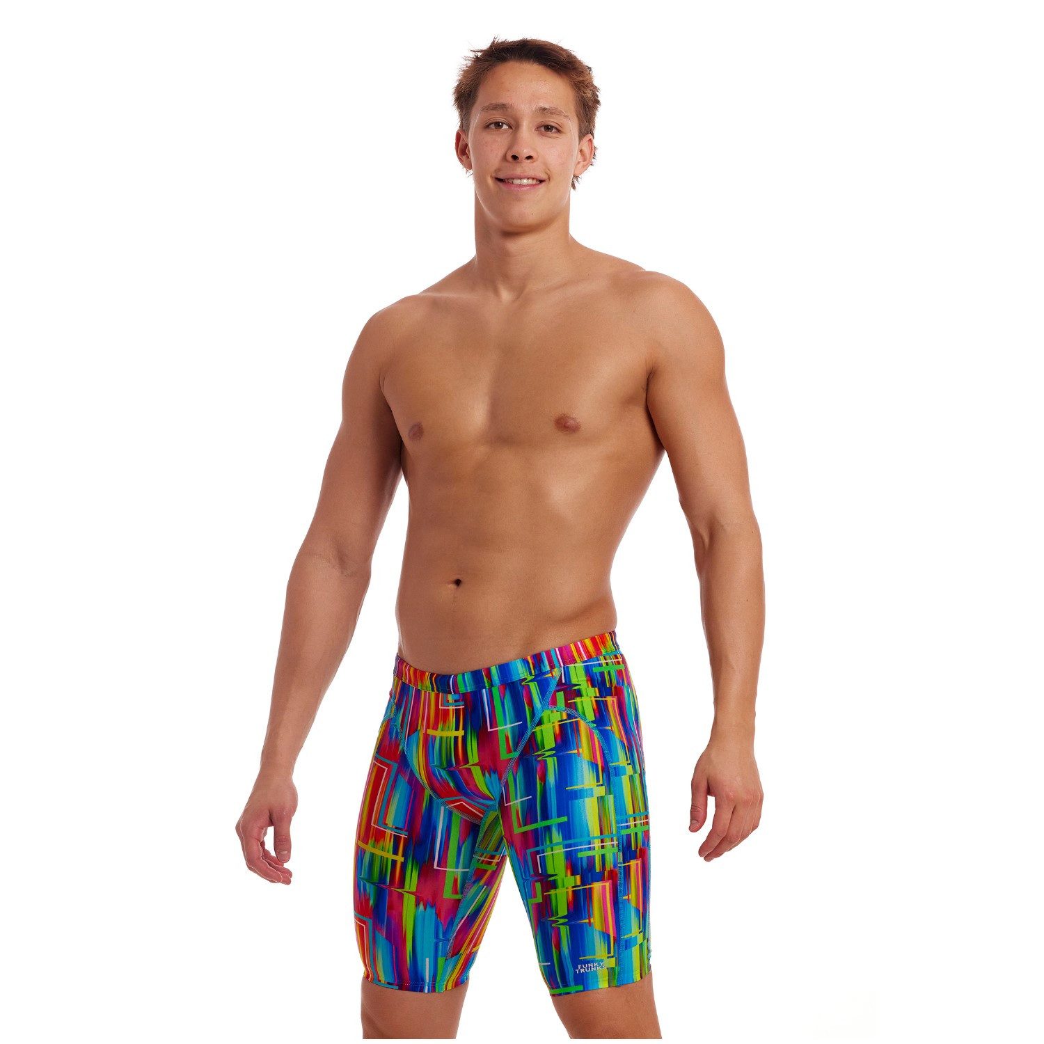 Funky Trunks Badehose The Glitch Jammer Badeshorts chlorresistent und schnelltrocknend