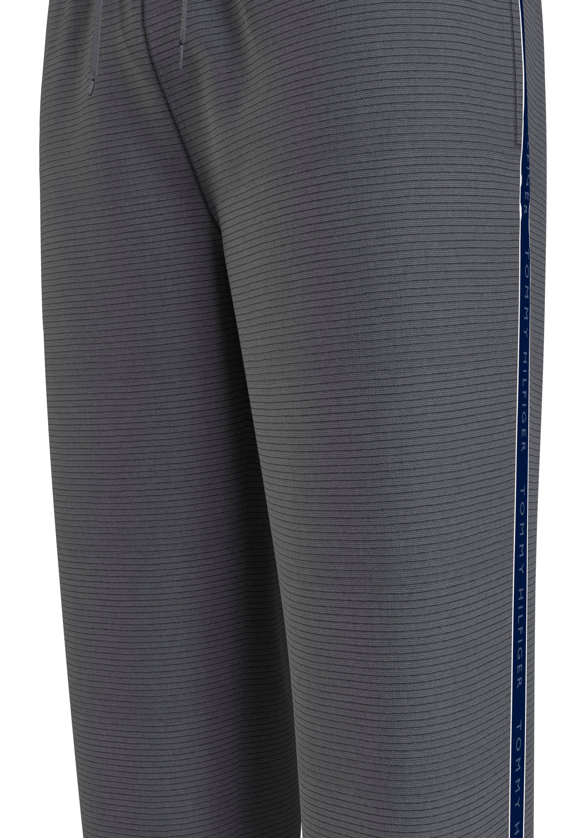 Tommy Hilfiger Underwear Jogginghose HWK Dark mit Grey TRACK Logo-Seitenstreifen PANT