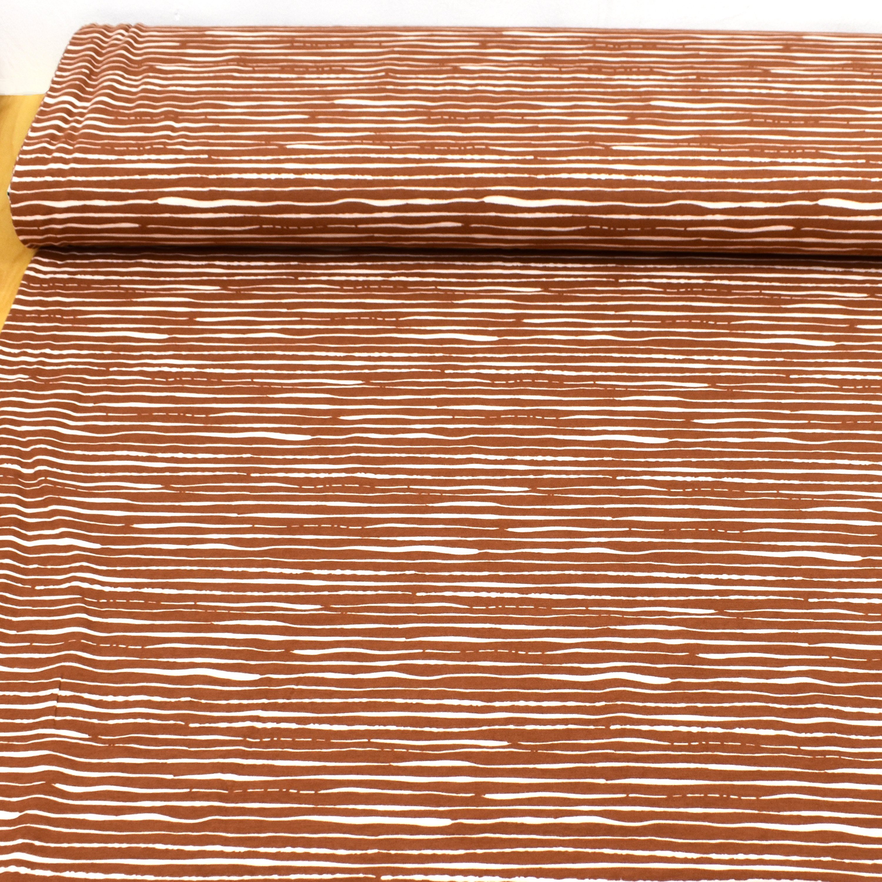 Thumbnail - MAGAM-Stoffe Stoff "Sam", Kinder Streifen Jersey ÖKO-TEX Meterware ab 50cm
